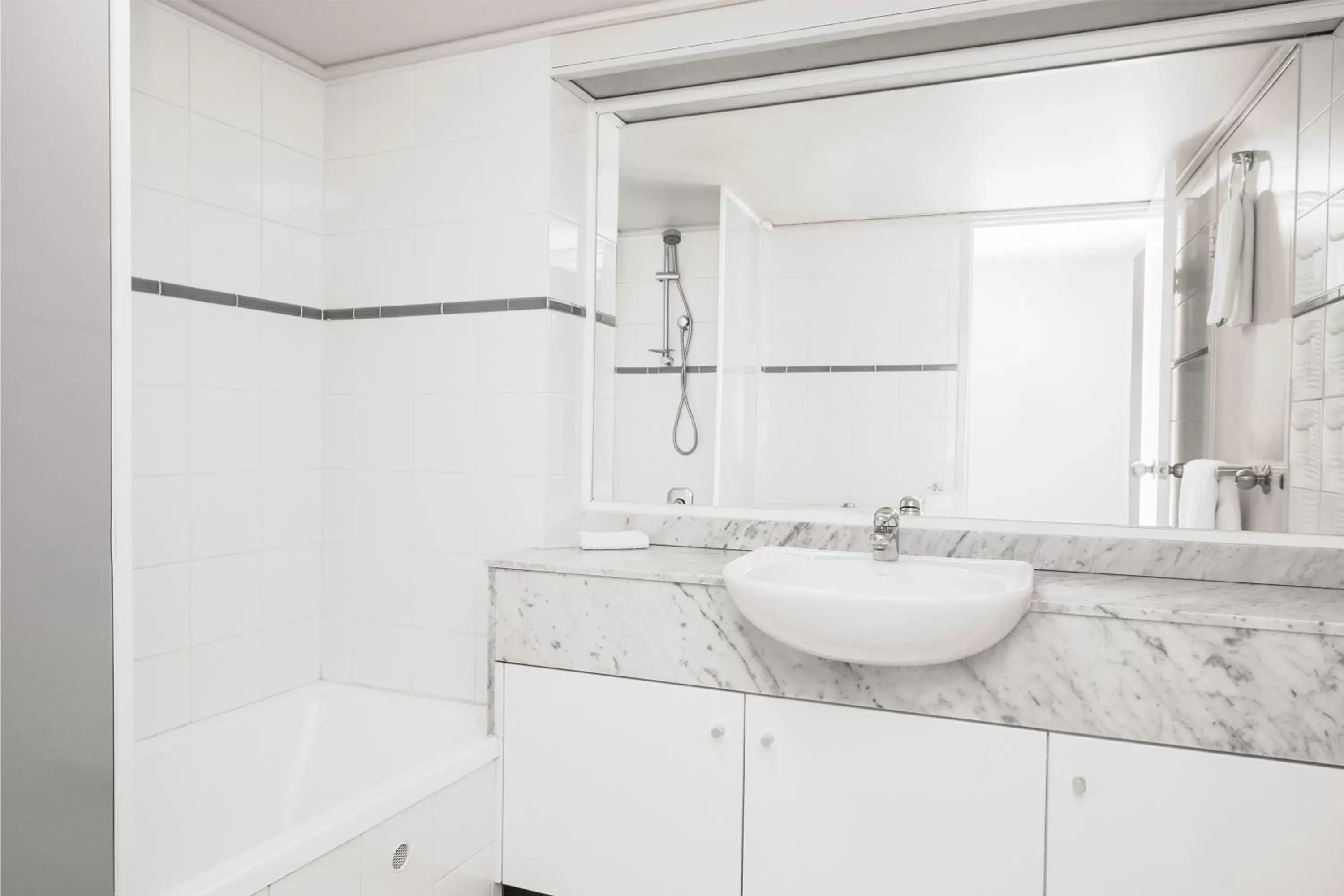 Bathroom in BreakFree Capital Tower Apartments