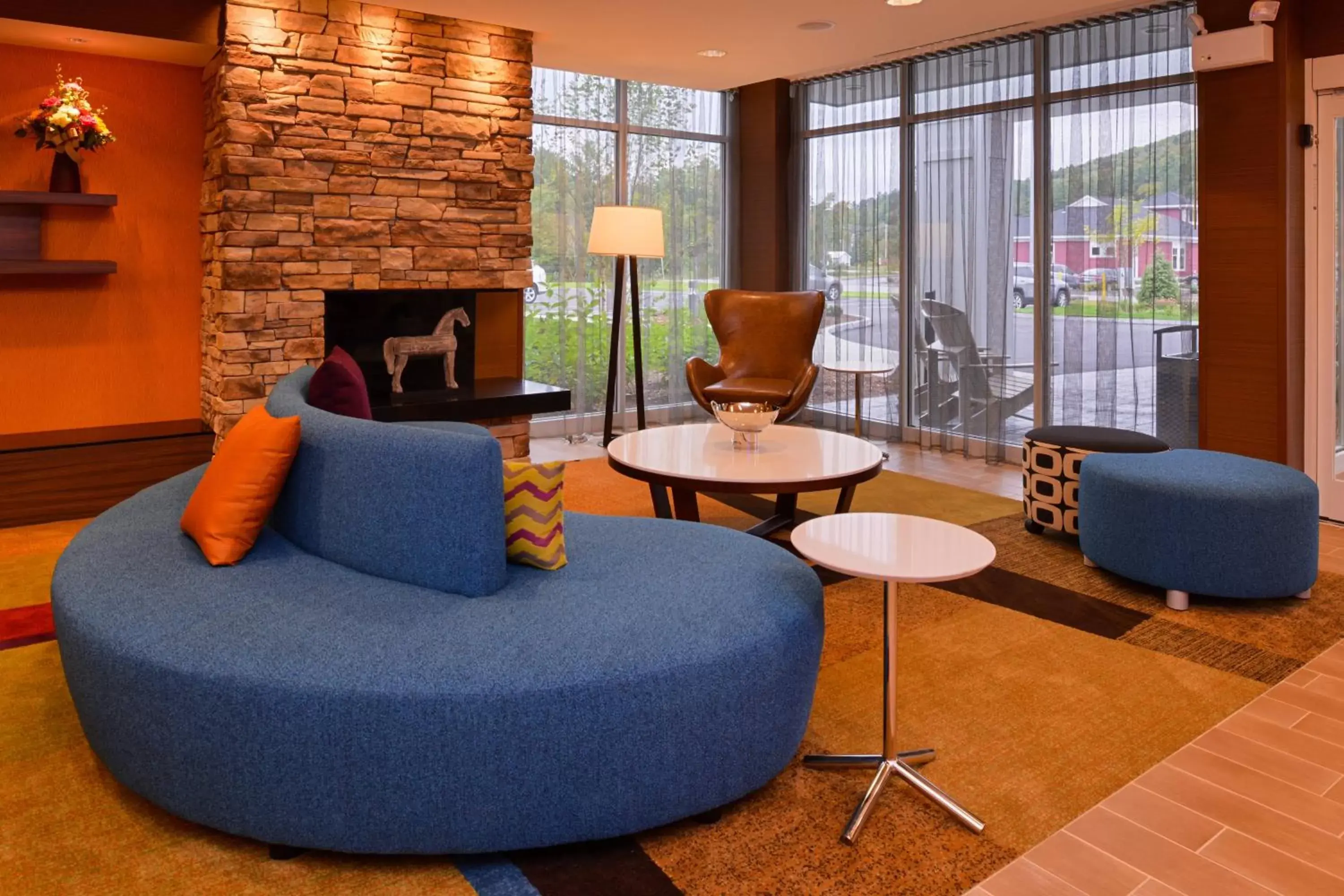 Lobby or reception, Seating Area in Fairfield Inn & Suites by Marriott Plymouth White Mountains