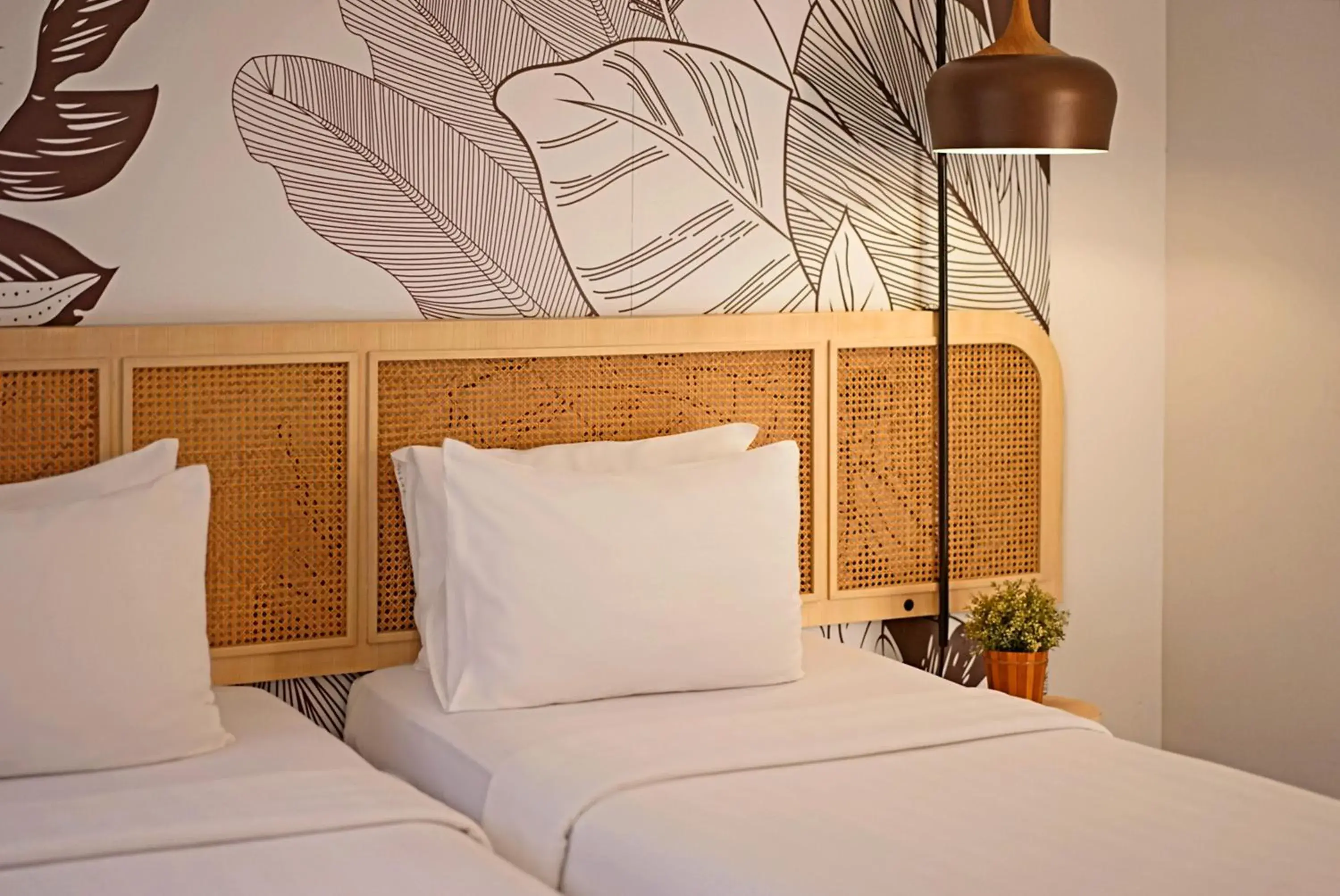 Bed in Malaka Hotel