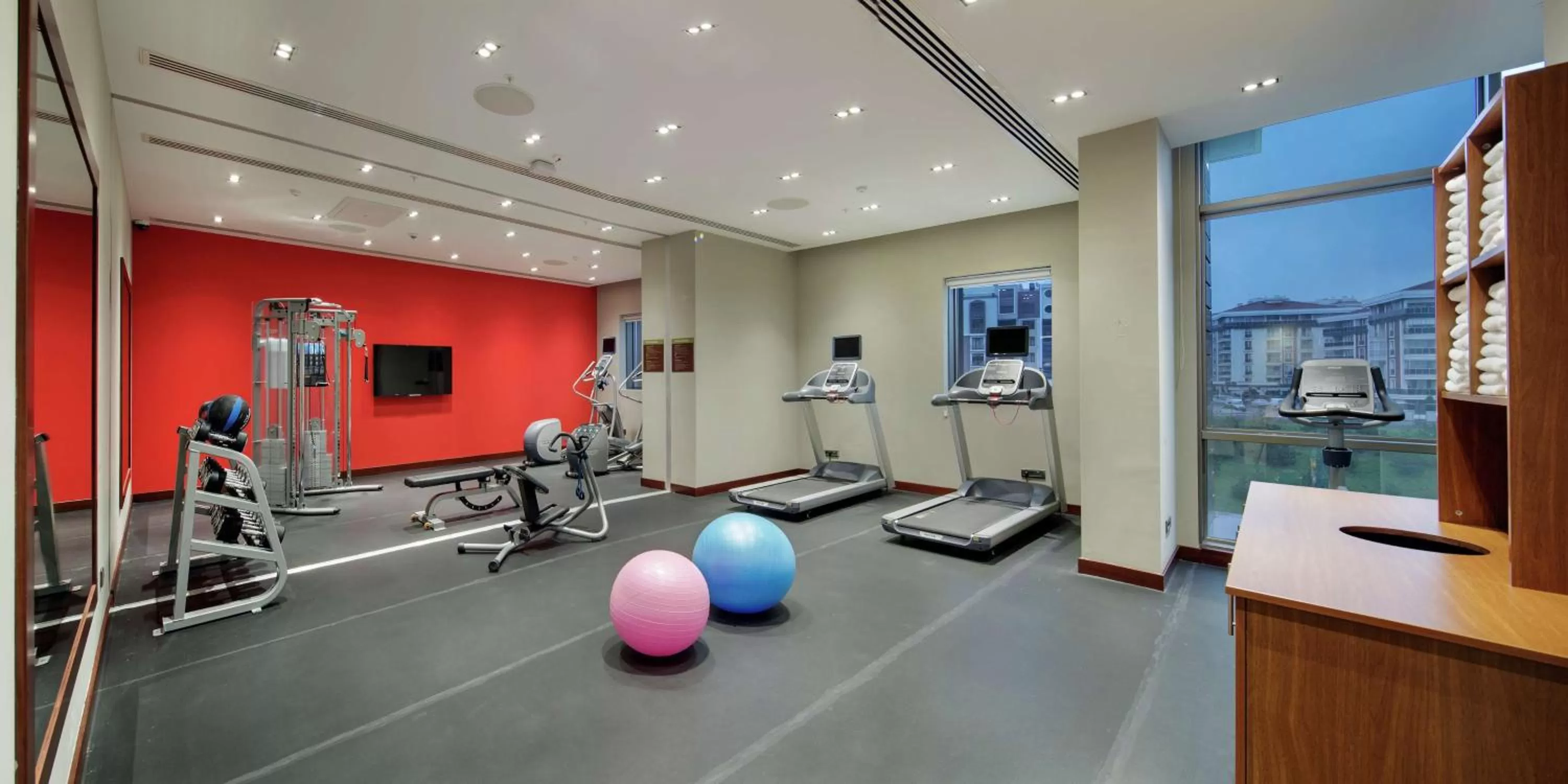 Fitness centre/facilities in Hilton Garden Inn Corlu