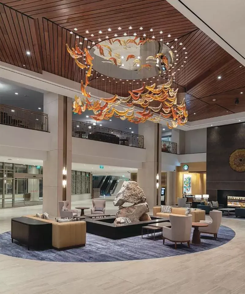 Lobby or reception in Harrah's Cherokee Casino Resort