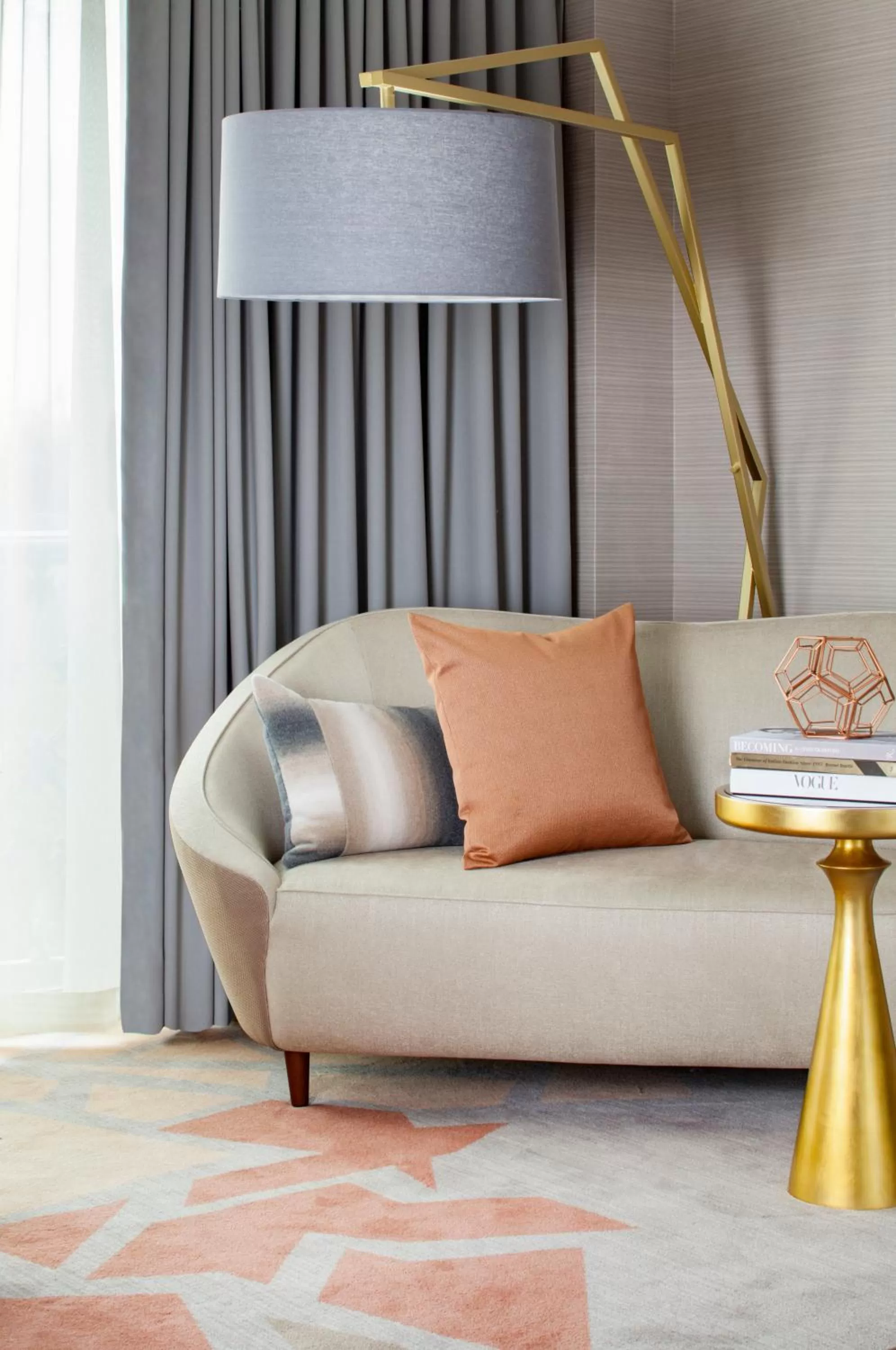 Seating area in Hotel Crescent Court