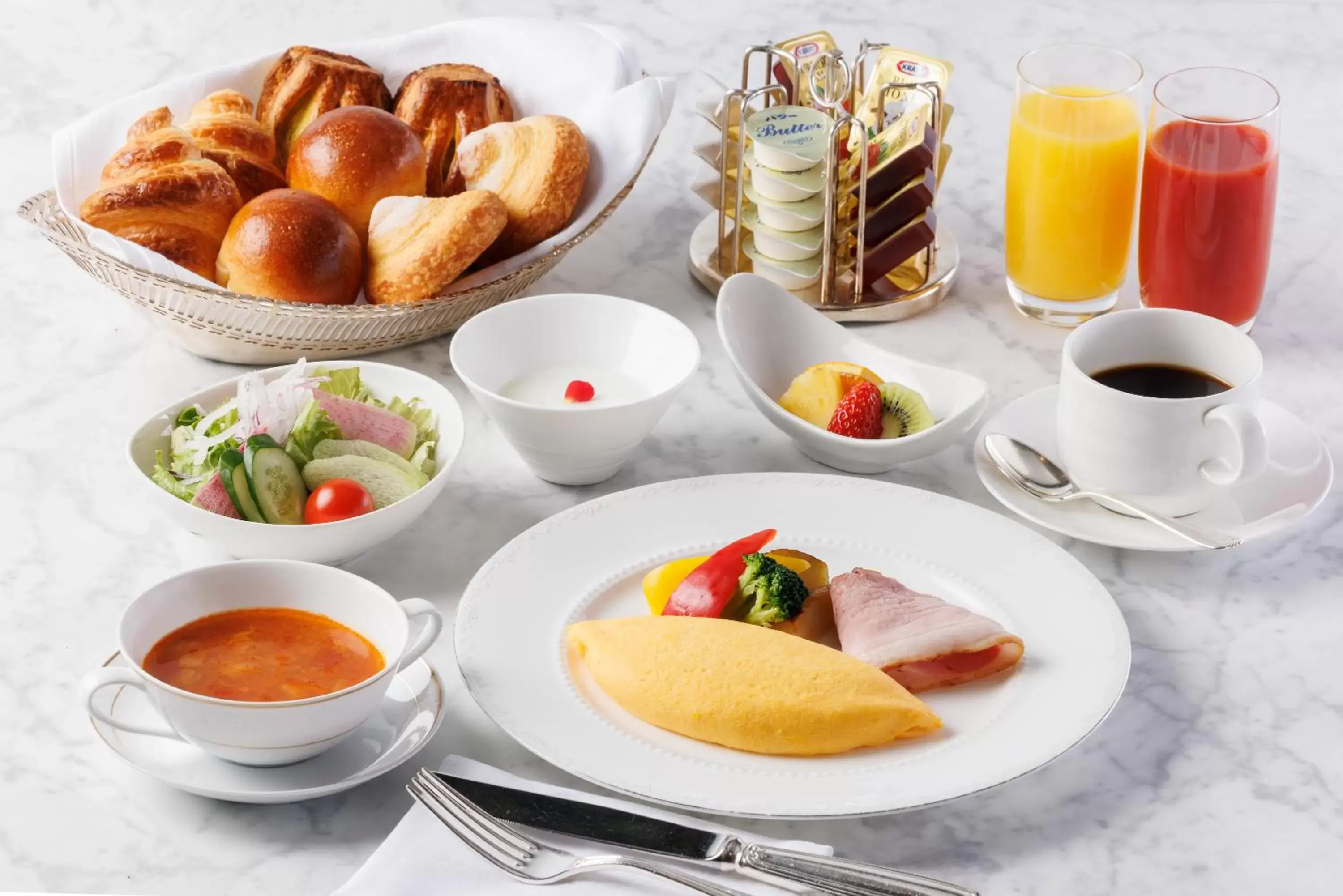 Breakfast in Dai-ichi Hotel Tokyo