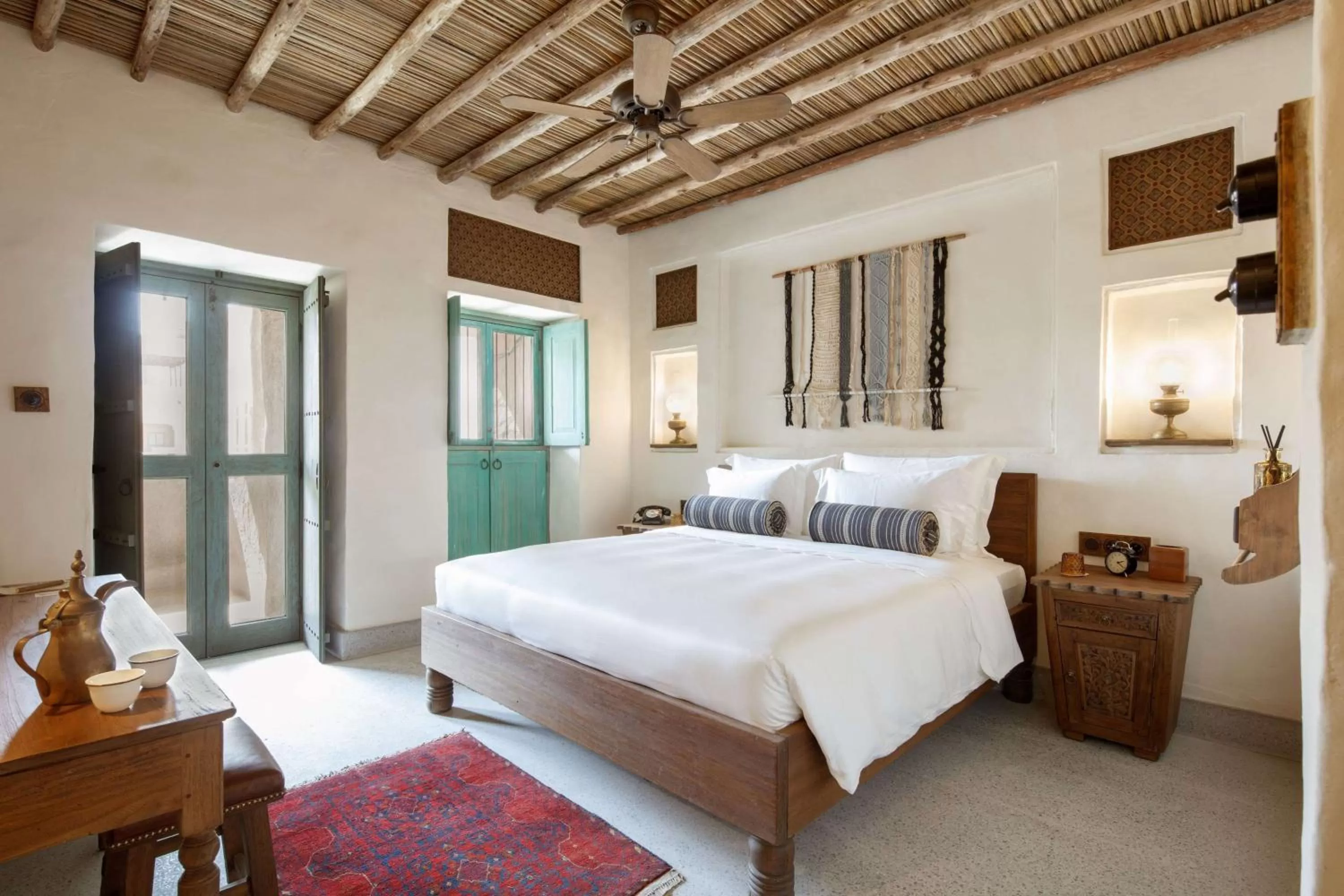 Bed in Al Seef Heritage Hotel Dubai, Curio Collection by Hilton