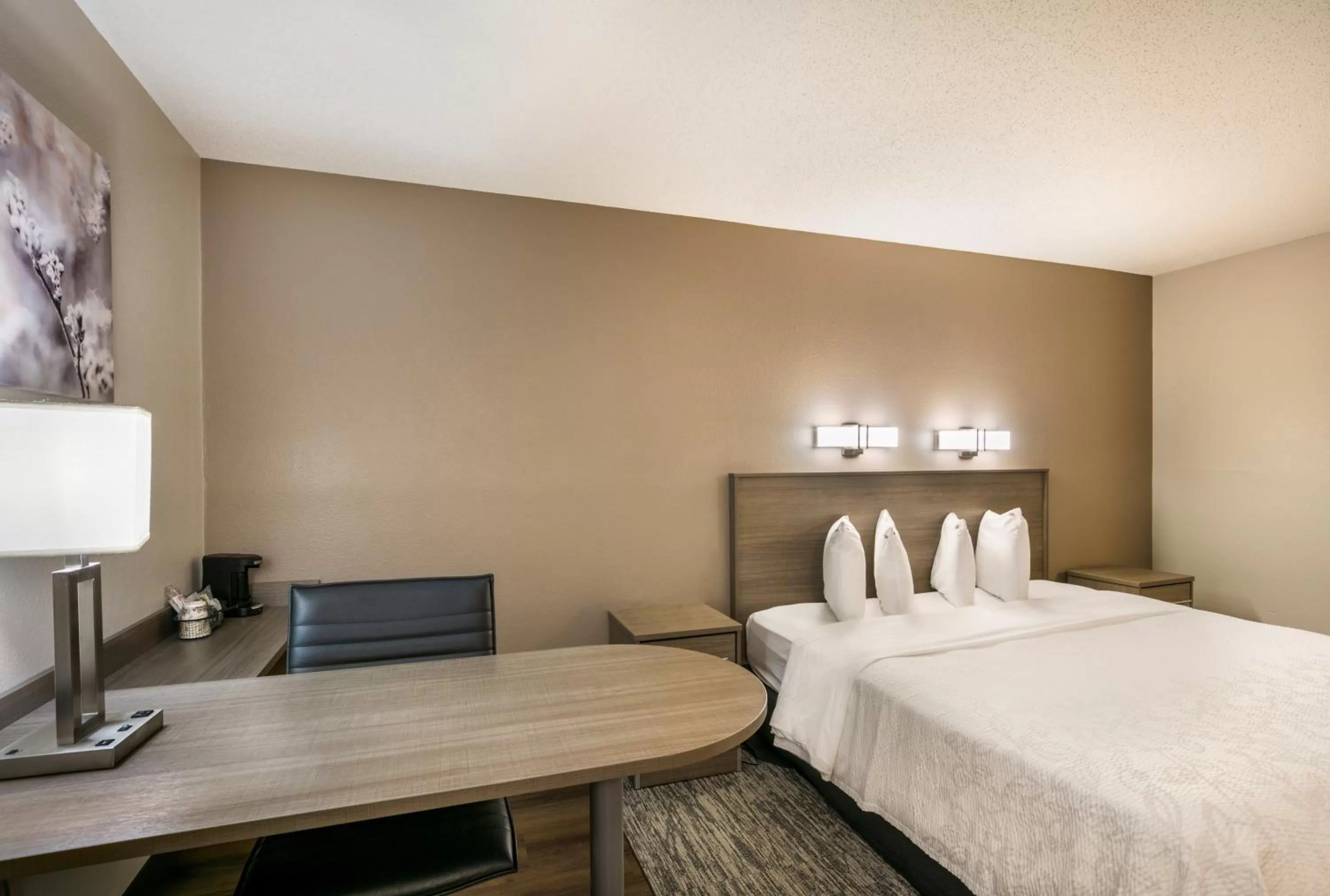 Bedroom, Bed in Red Roof Inn PLUS+ Boston - Logan