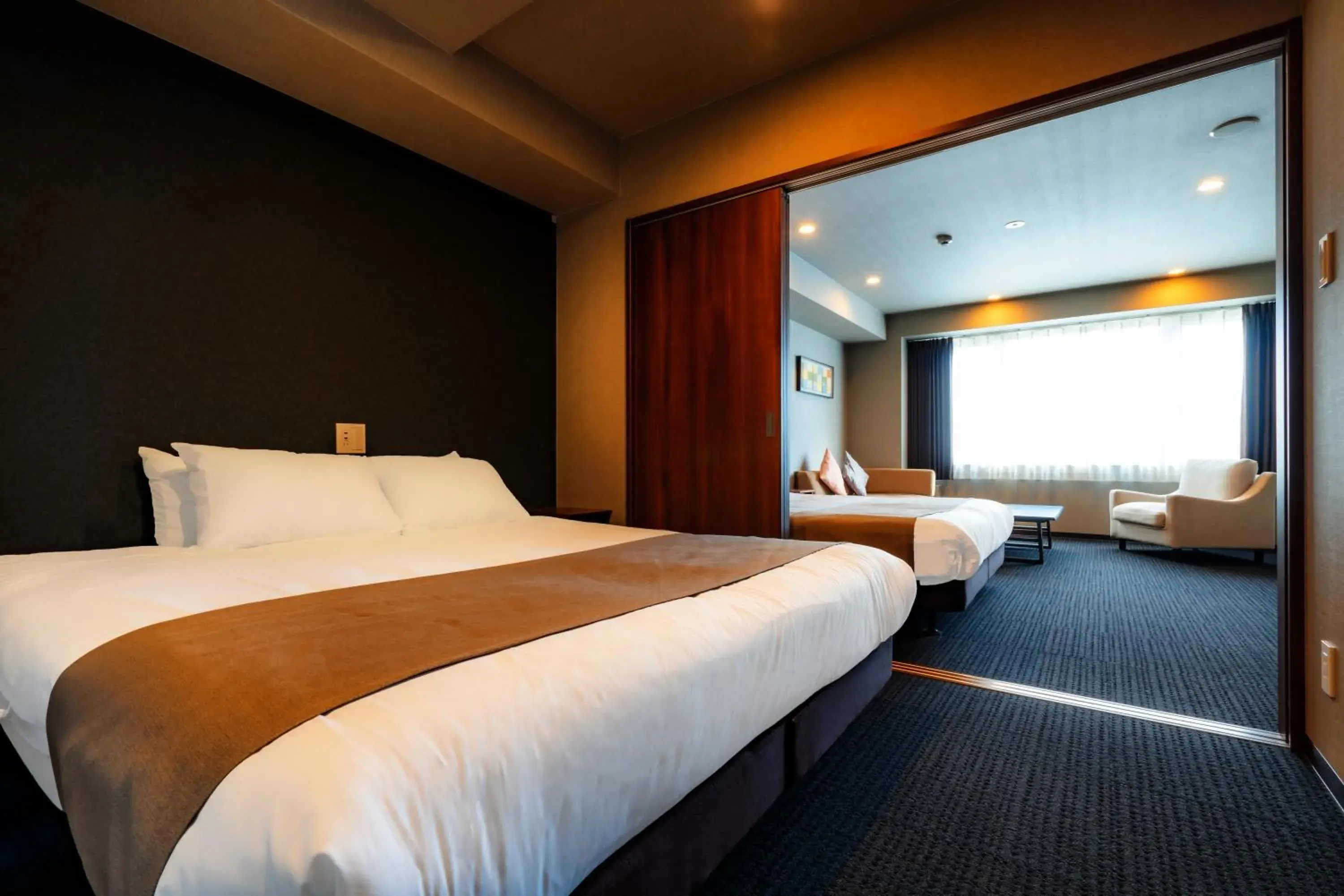 Photo of the whole room, Bed in Randor Residential Hotel Kyoto Suites