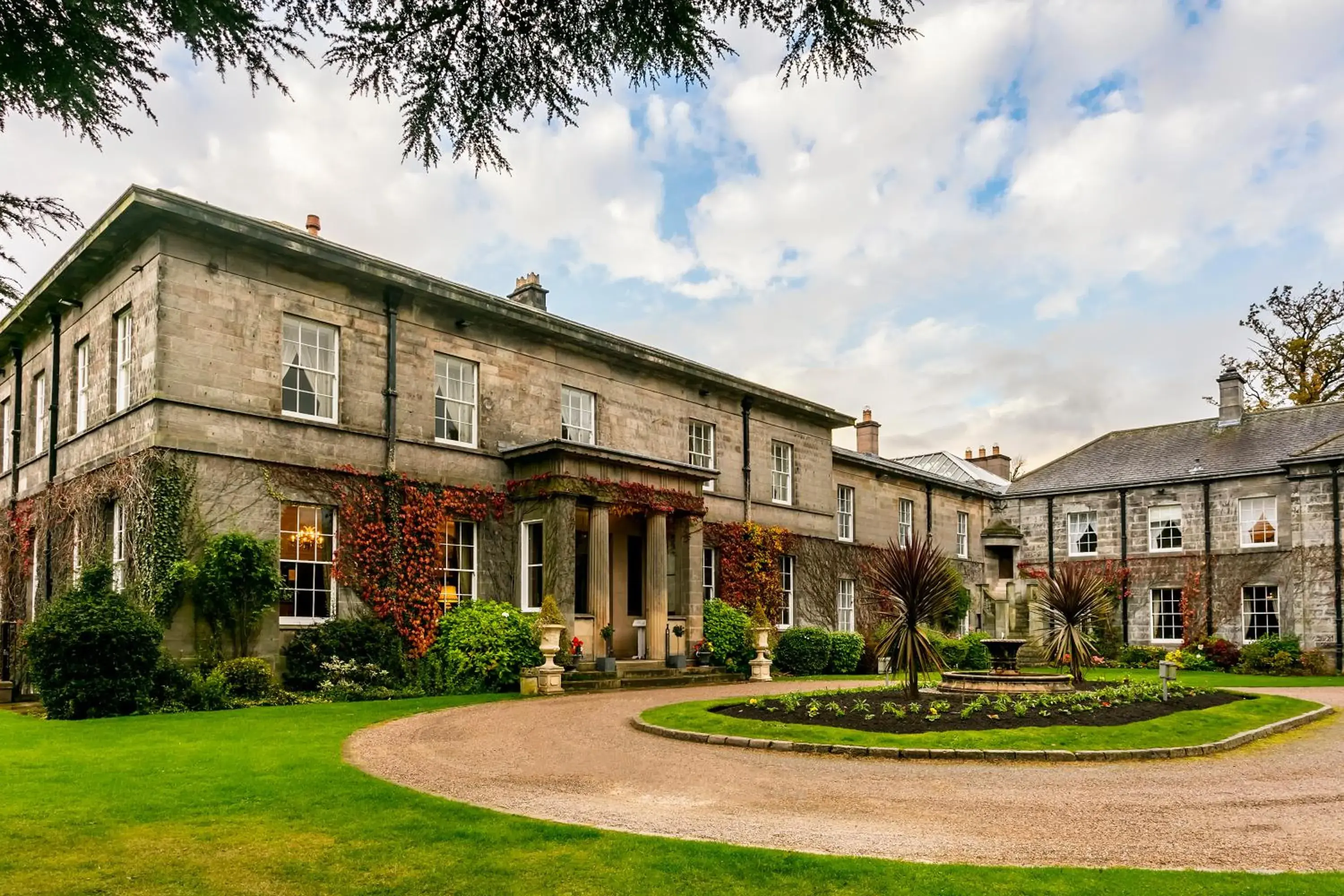 Facade/entrance in Doxford Hall Hotel And Spa