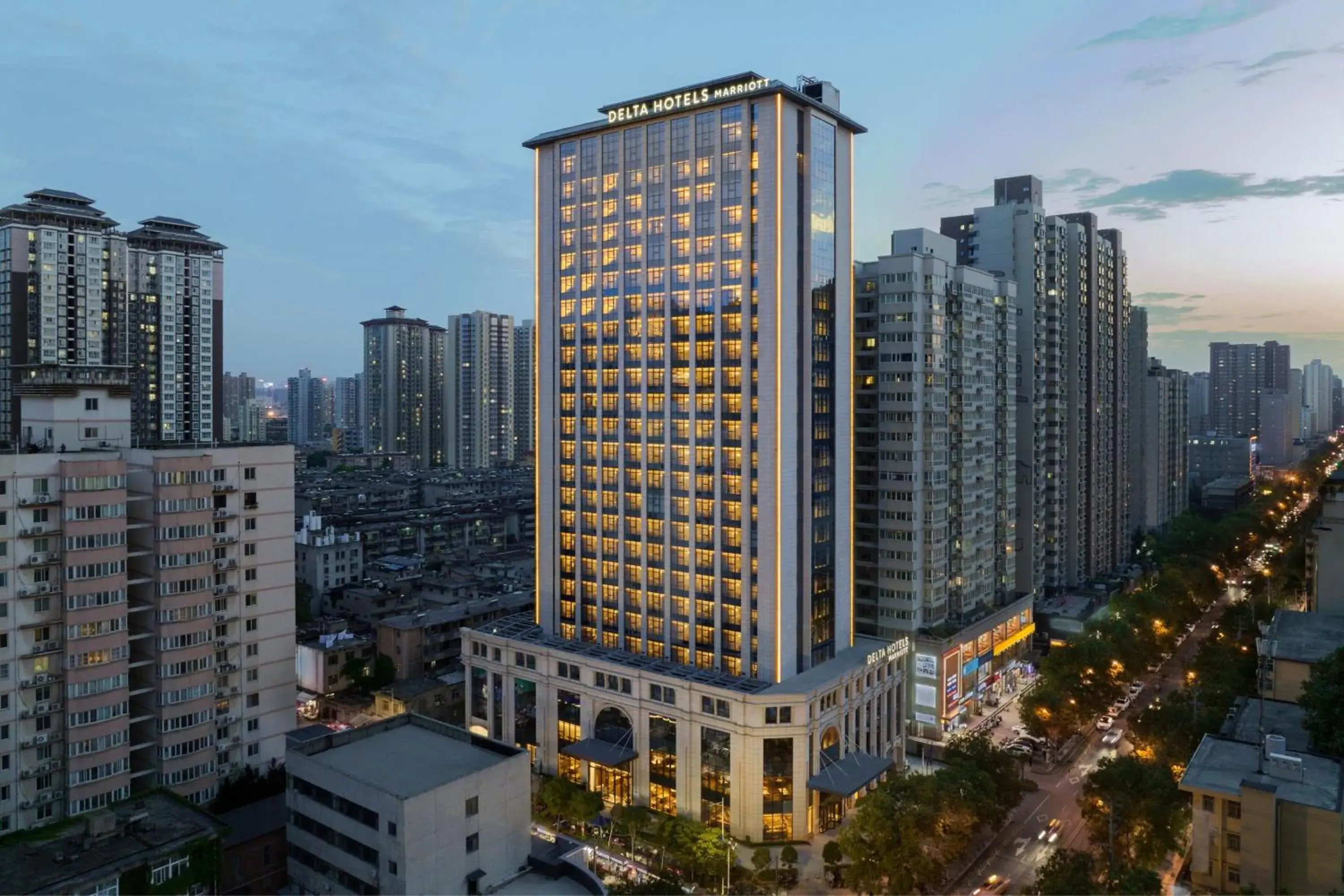 Property building in Delta Hotels by Marriott Xi'an