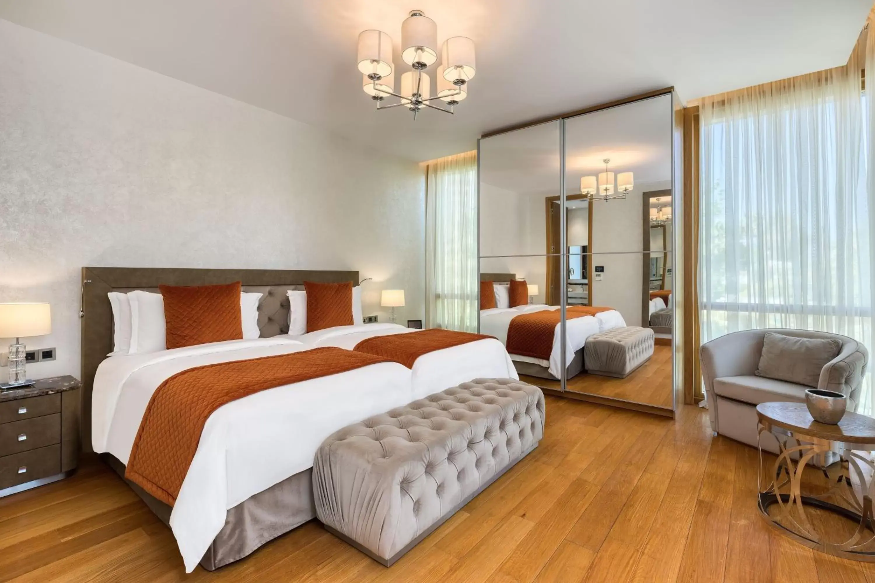 Bedroom, Bed in Parklane, a Luxury Collection Resort & Spa, Limassol