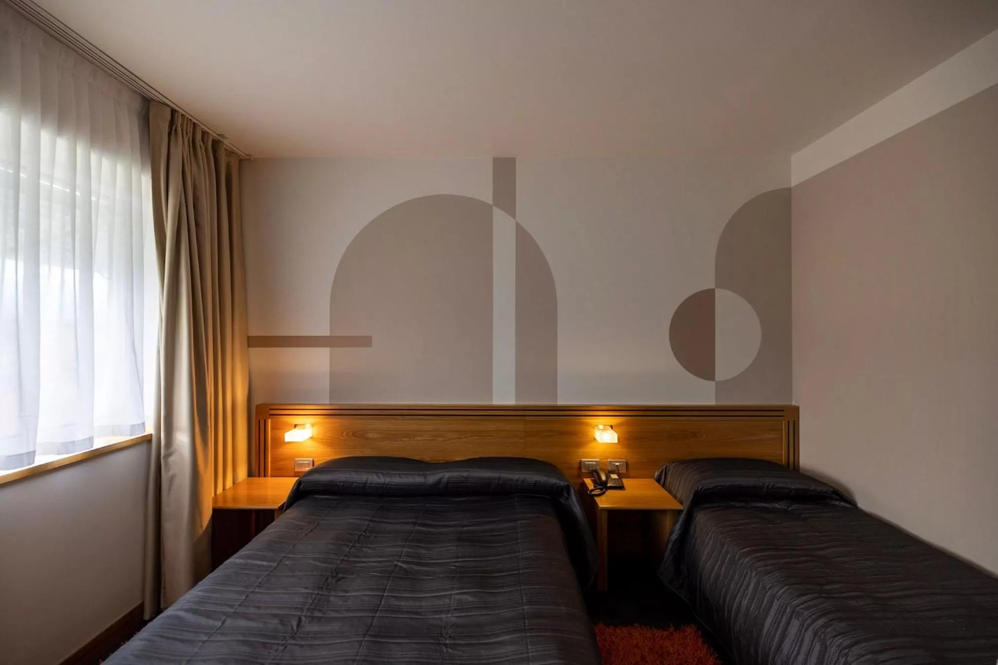 Bed in Hotel Europa Belluno