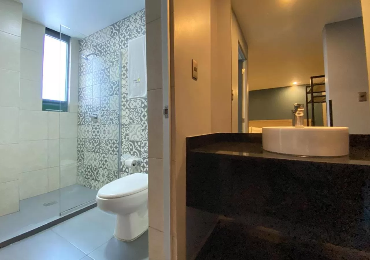 Bathroom in Hotel Estrella de Oriente
