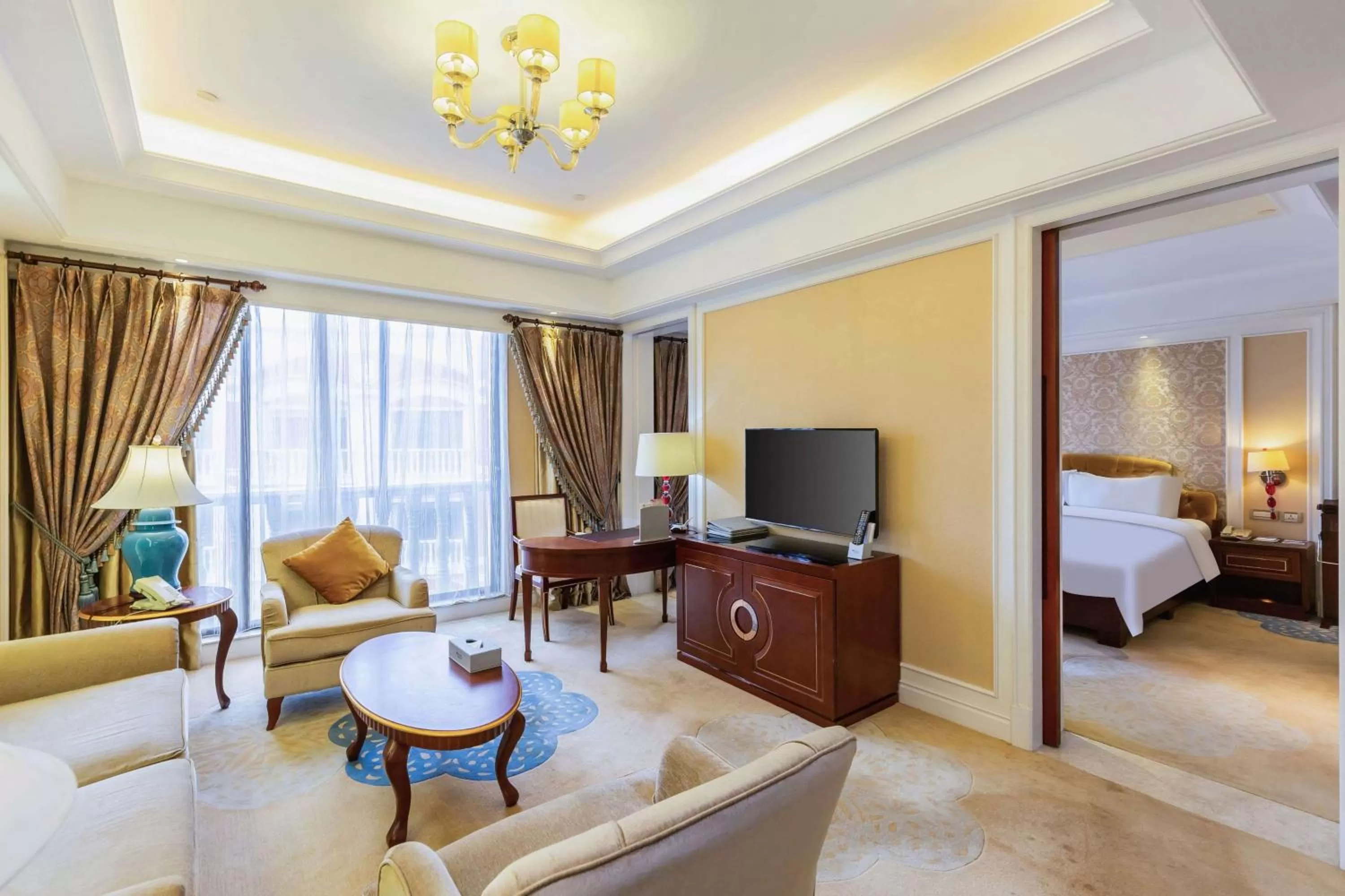 Bed in WYNDHAM Foshan shunde