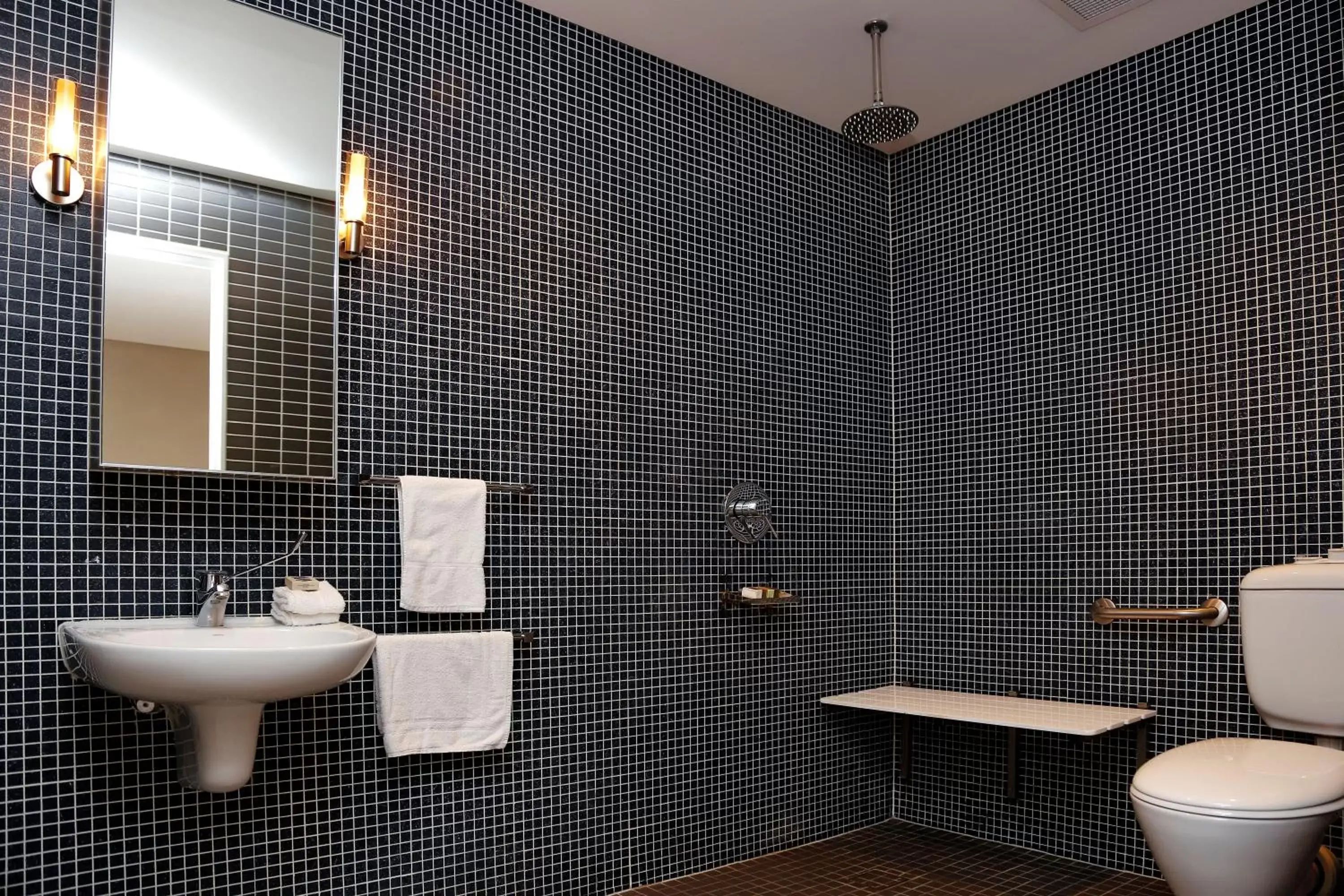 Shower, Bathroom in Crown Hotel Surry Hills