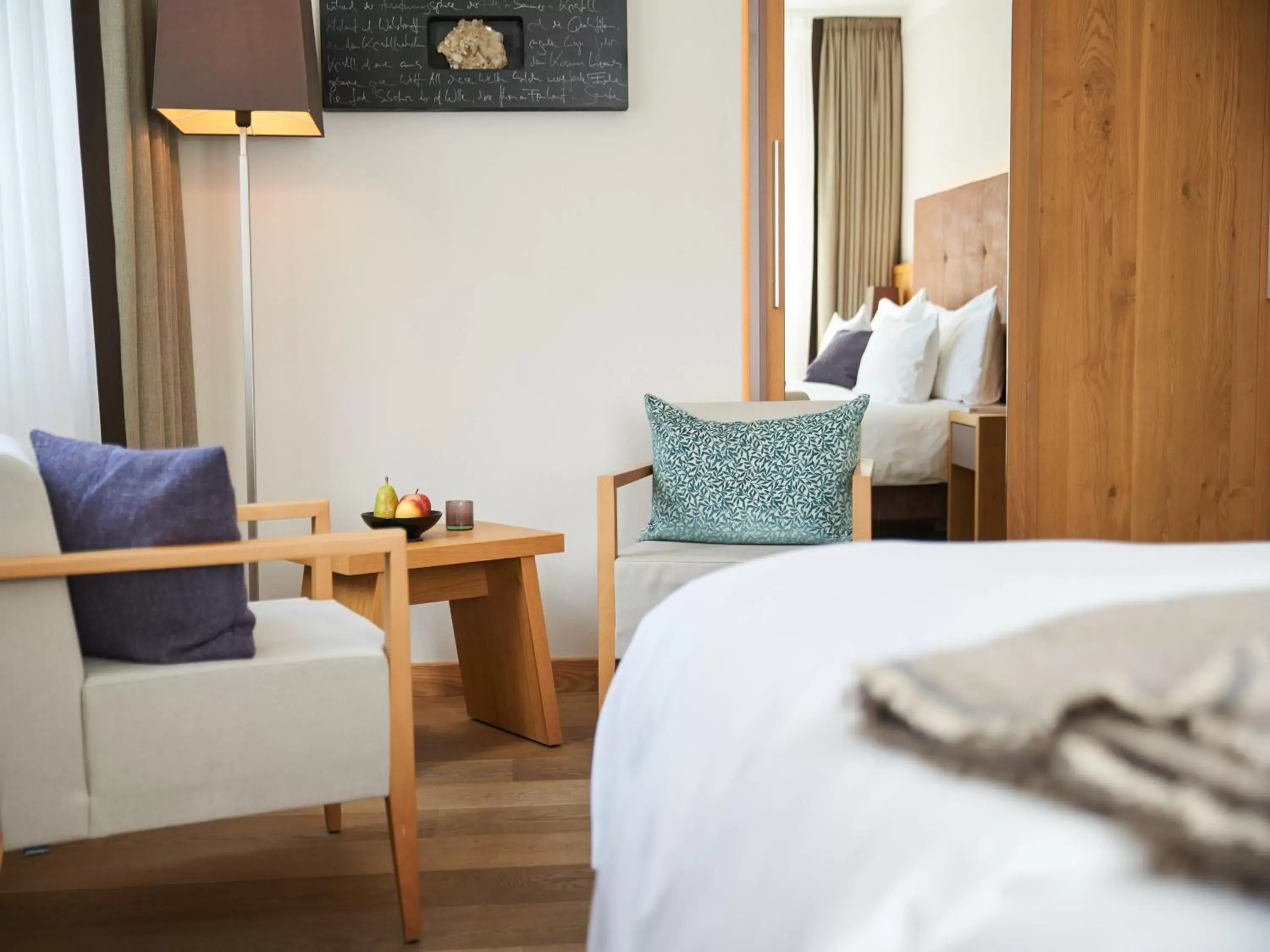 Bed in Victoria - Alpine Boutique Hotel & Fine Dining