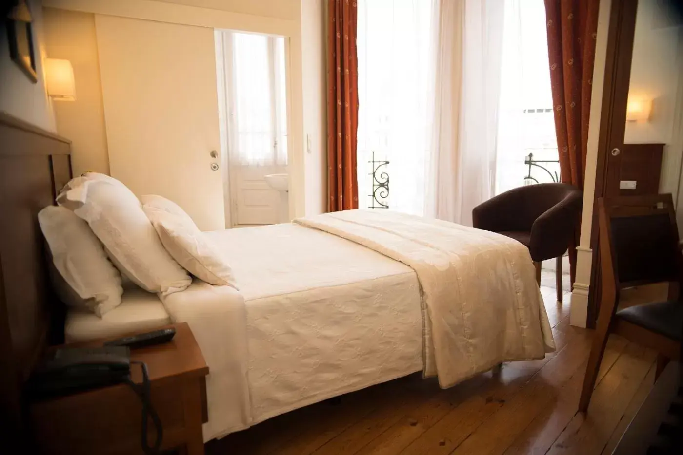 Decorative detail, Bed in Hotel Aliados