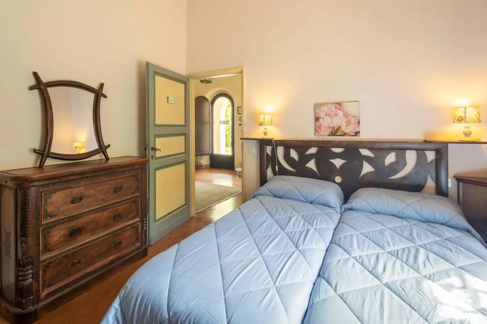 Bed in Villa Albertina