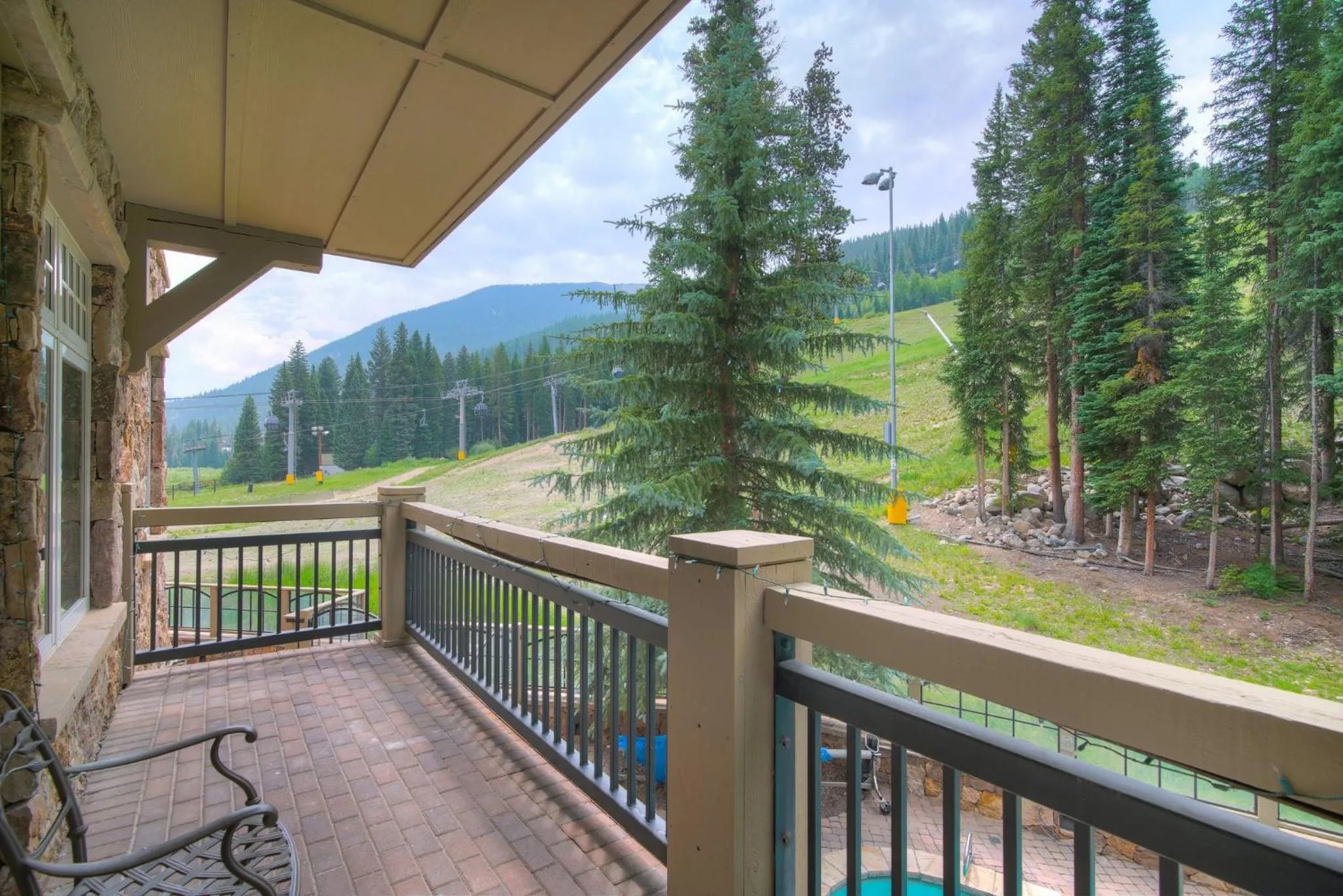 Balcony/Terrace in Timbers & Lone Eagle by Keystone Resort