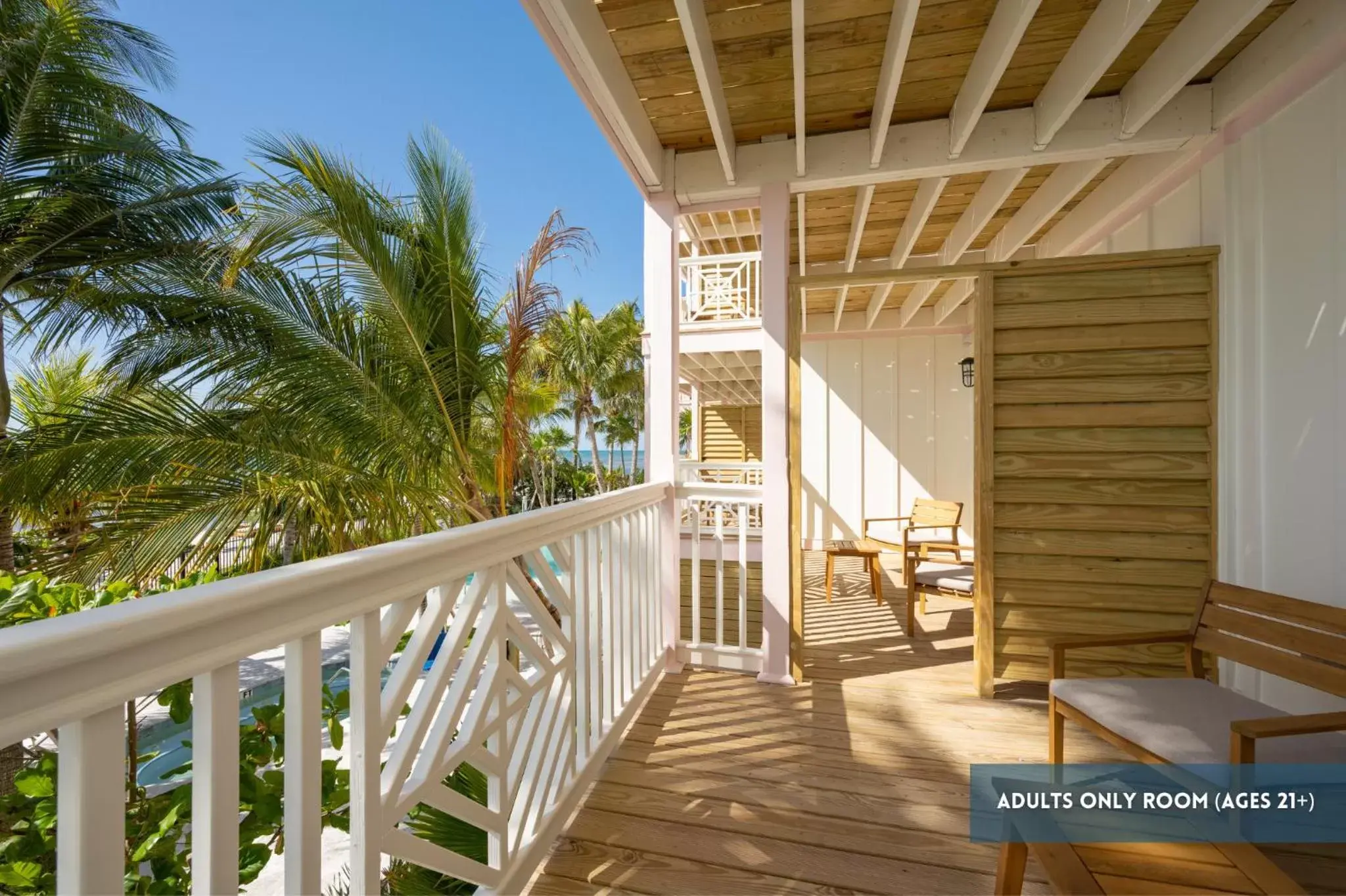 Balcony/Terrace in Grassy Flats Resort & Beach Club