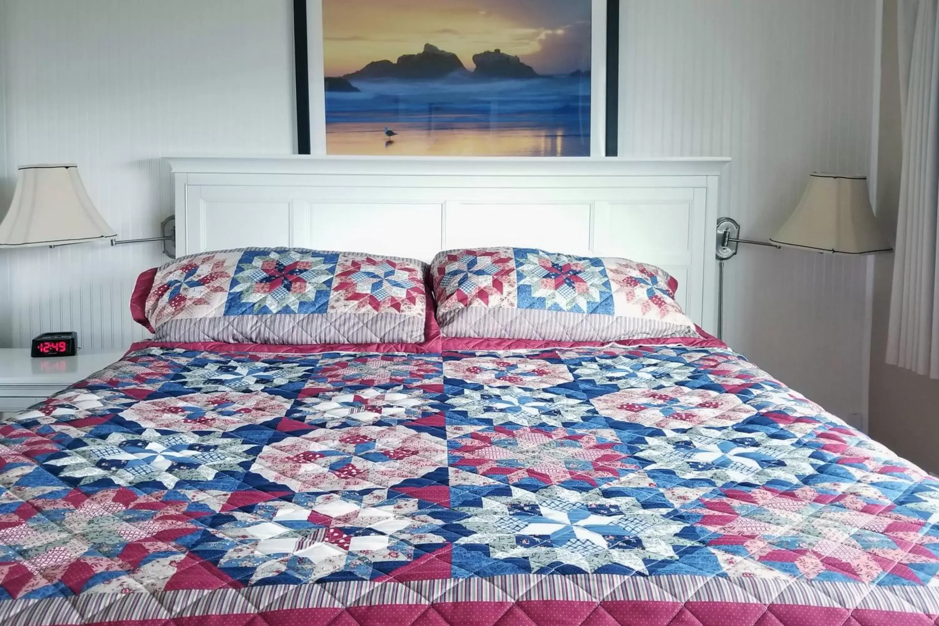 Bedroom in Ocean Terrace Condominiums