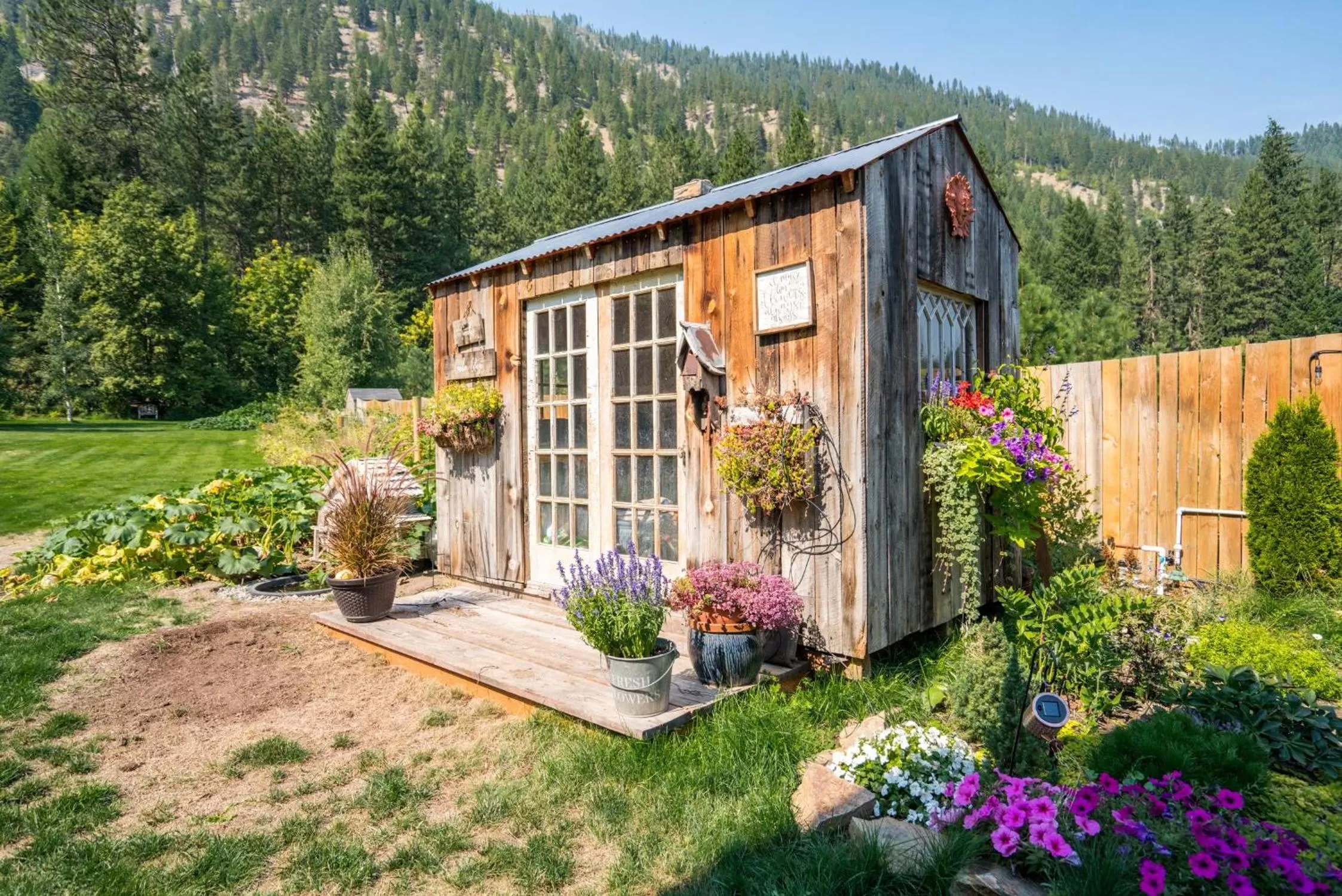 Garden, Property Building in Granite Hills Inn