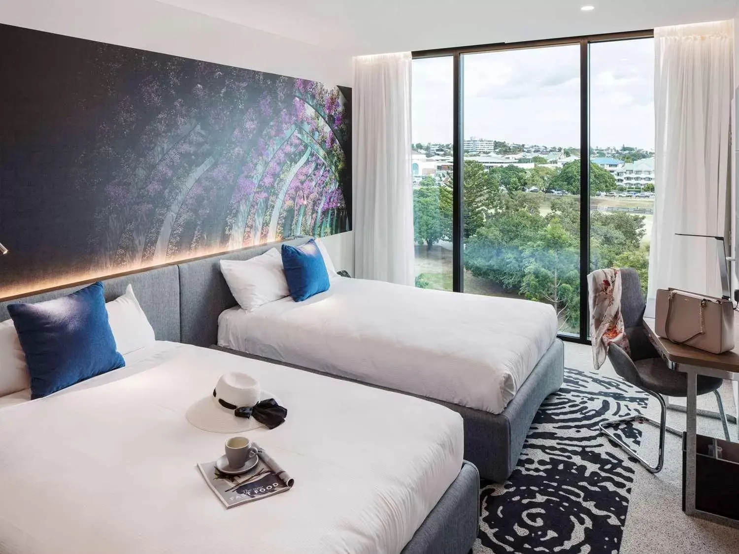 Bedroom, Bed in Novotel Brisbane South Bank