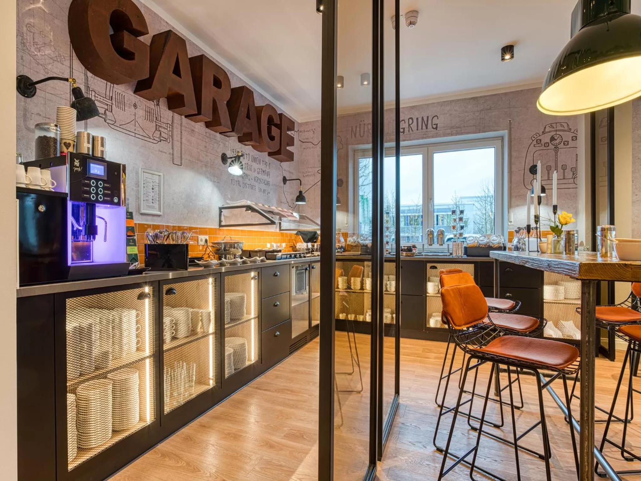 Breakfast, Restaurant/Places to Eat in NYCE Hotel Ingolstadt