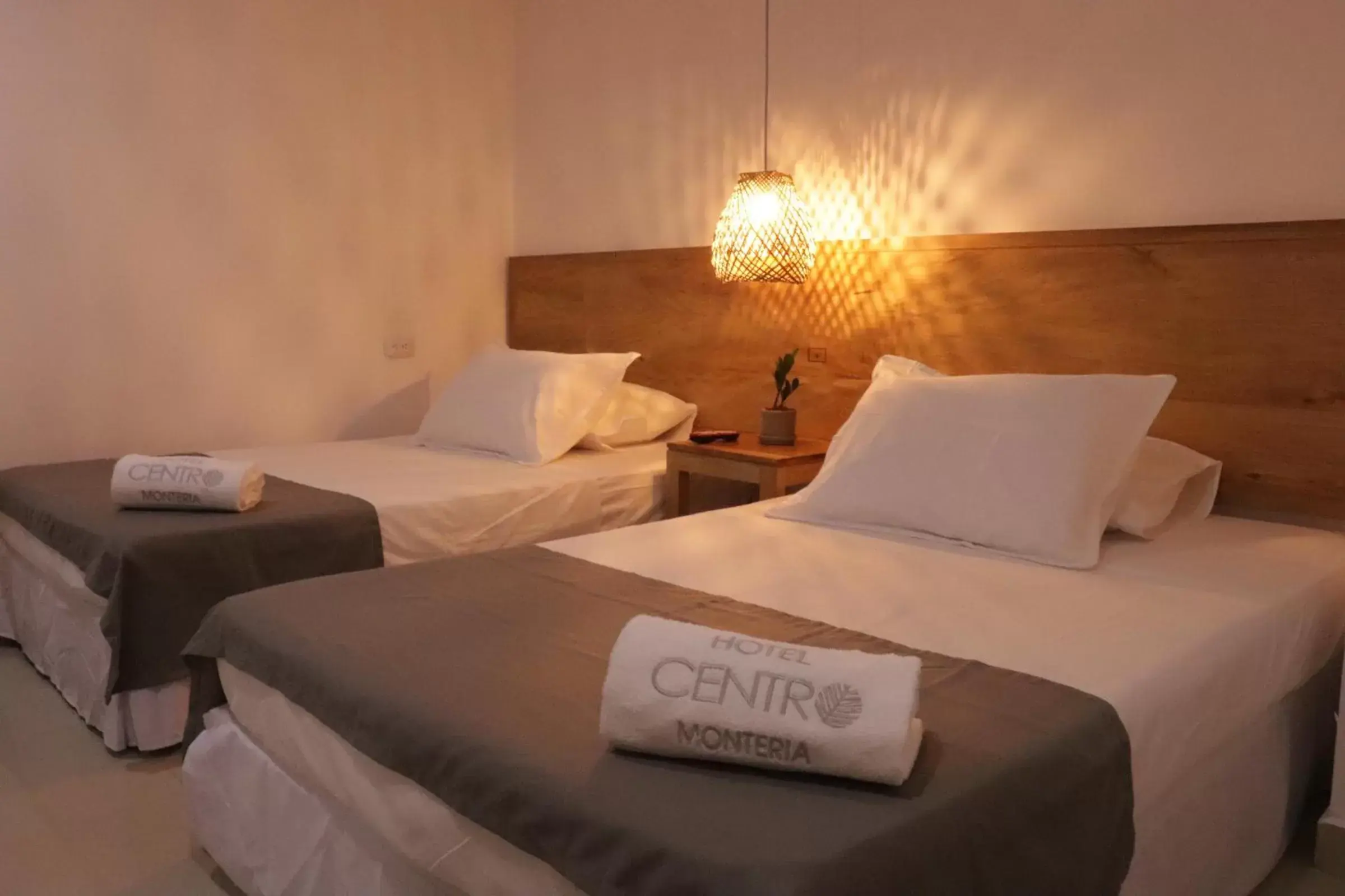 Standard Twin Room in Hotel Centro Monteria Standard Twin Room in Hotel Centro Monteria