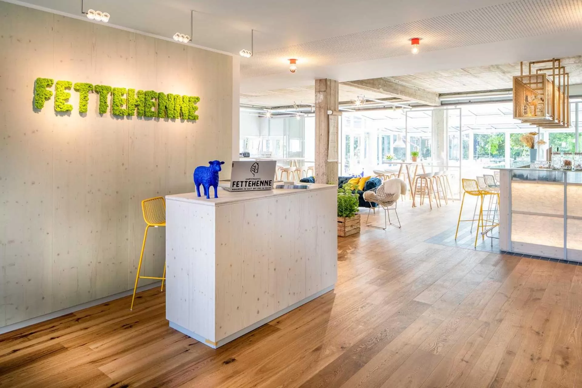 Lobby or reception in Gartenhotel Fettehenne