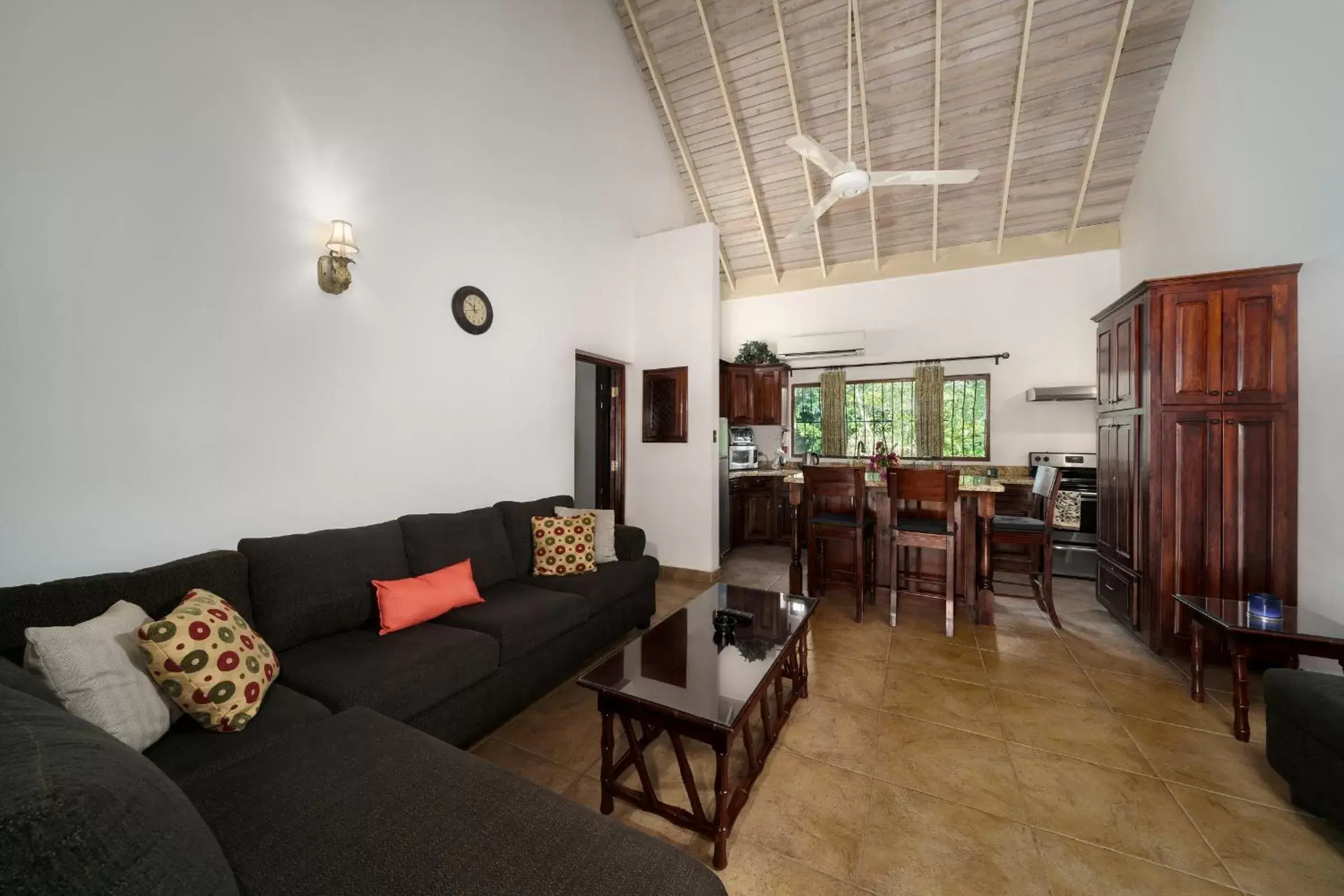 Living room, Seating Area in Beach House Condos, Negril