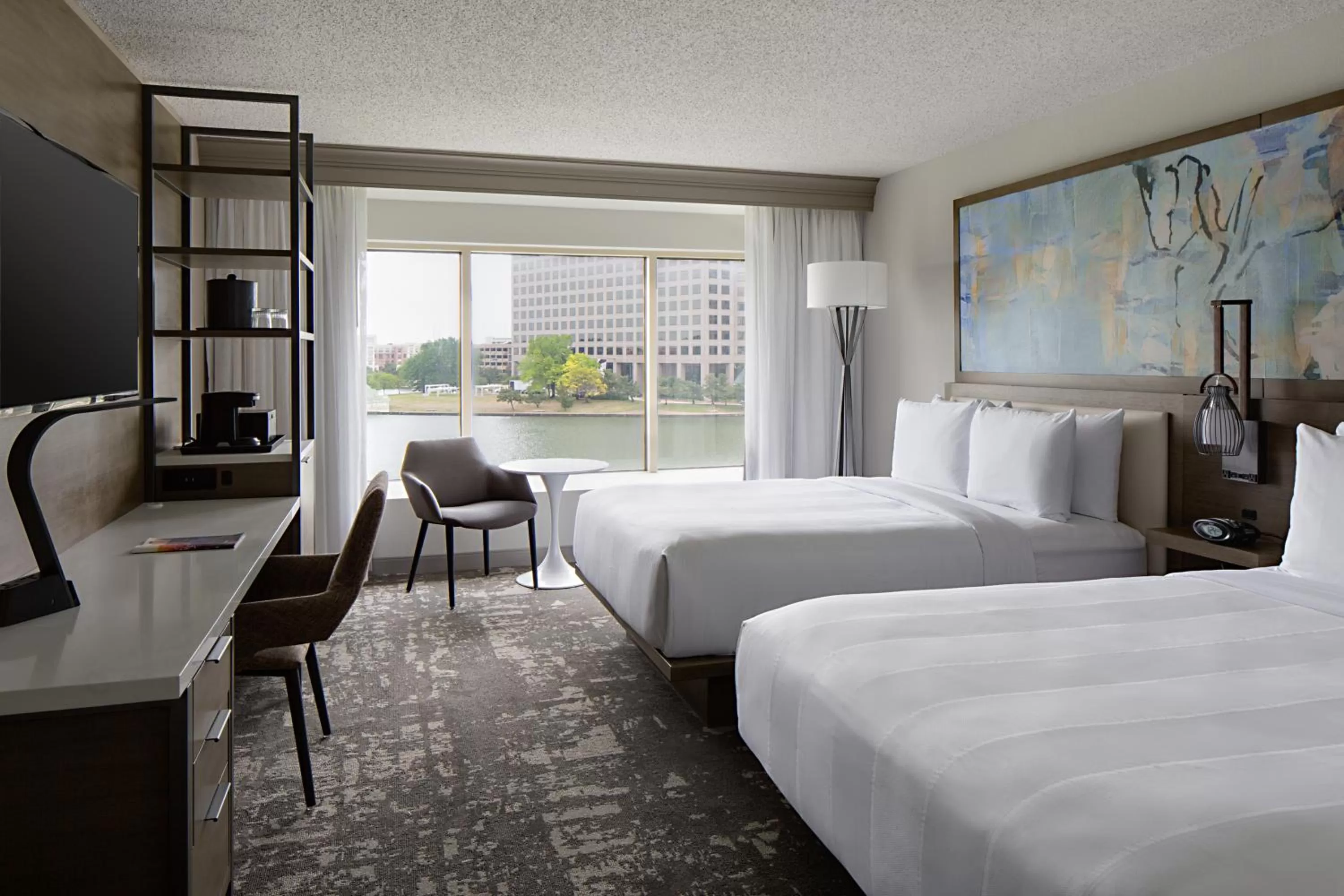 Bed in Marriott Dallas Las Colinas