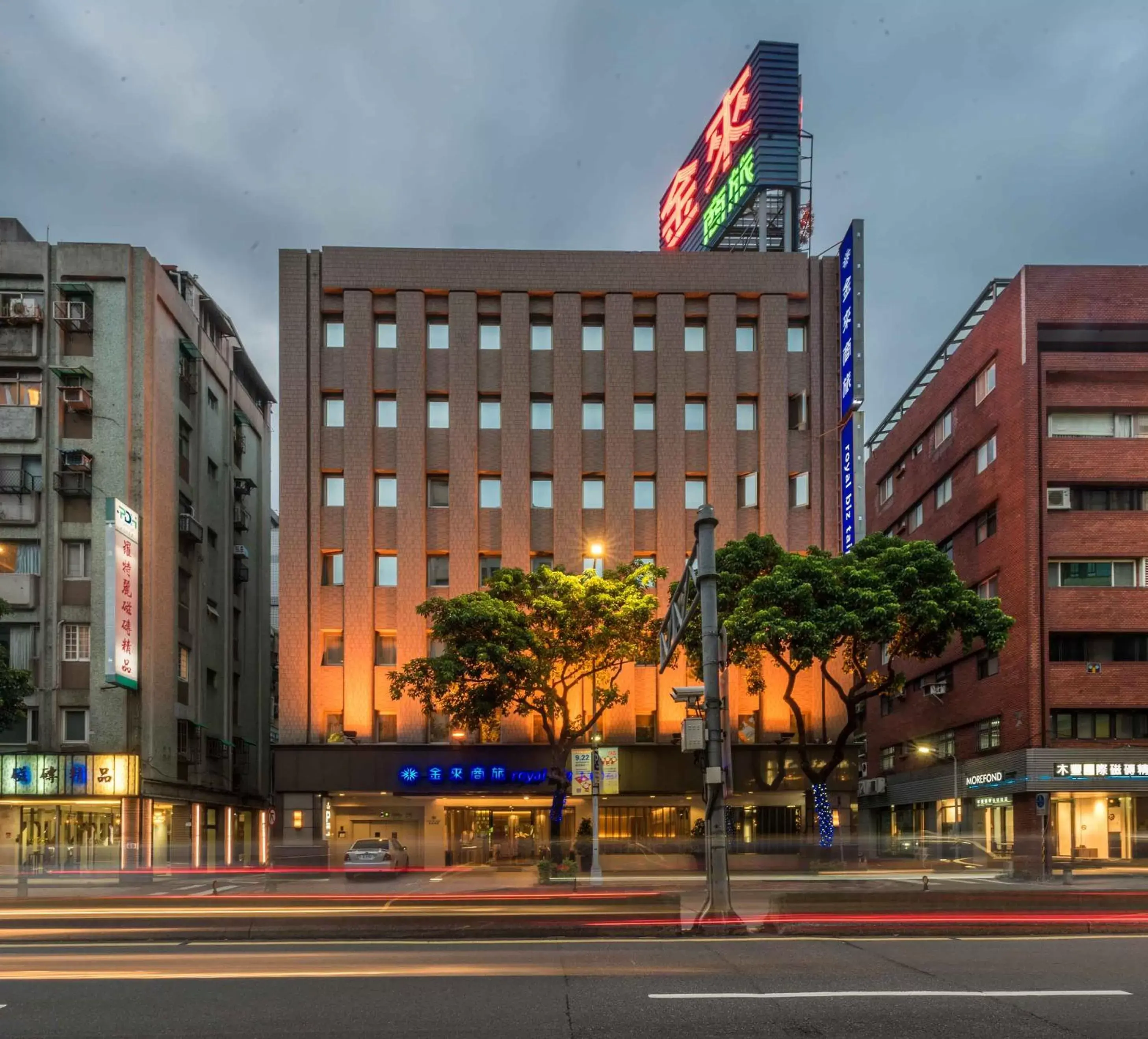 Property Building in Royal Biz Taipei Hotel