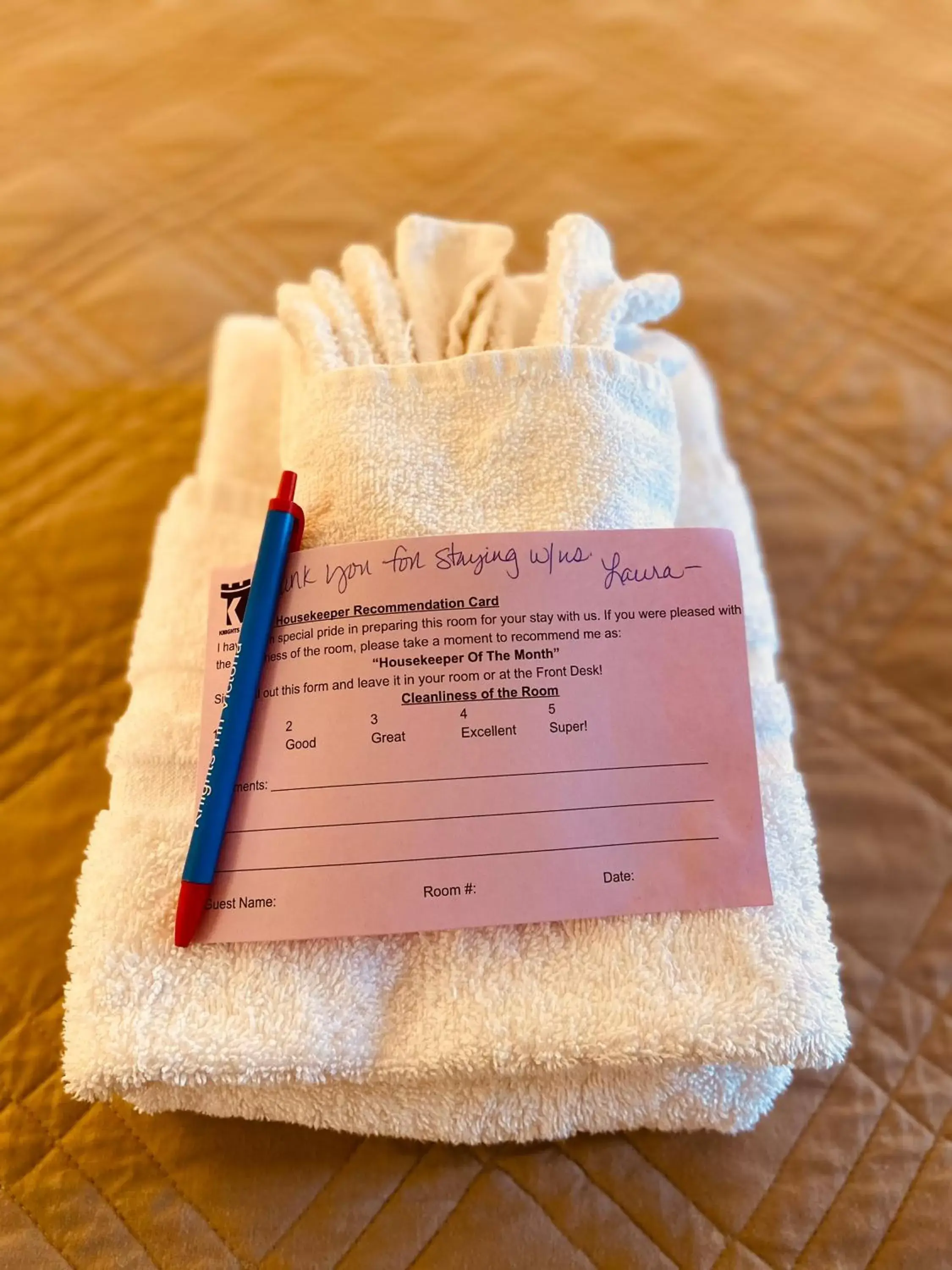 towels in SureStay by Best Western Victoria