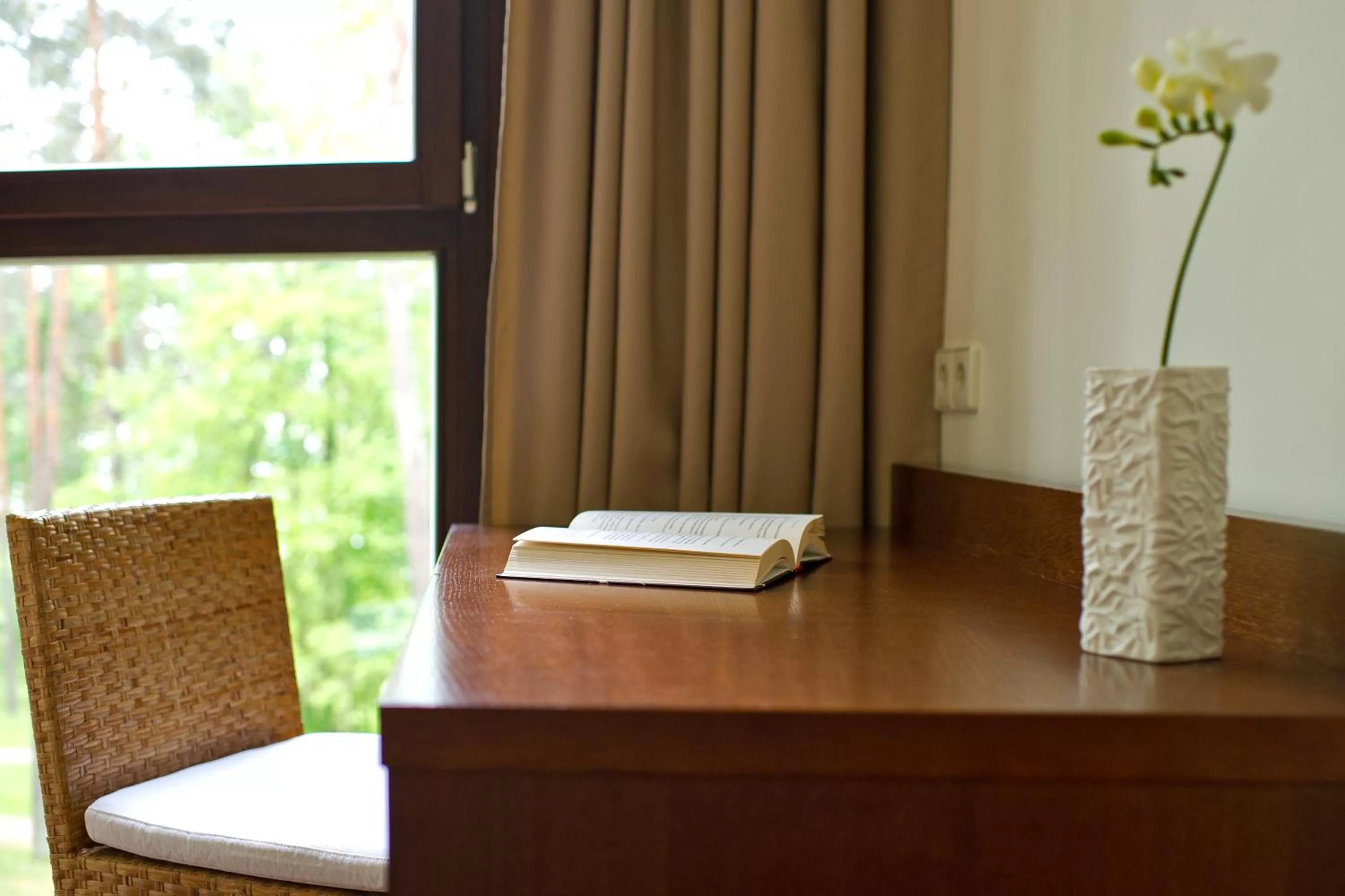 Seating area in Belvilis Hotel