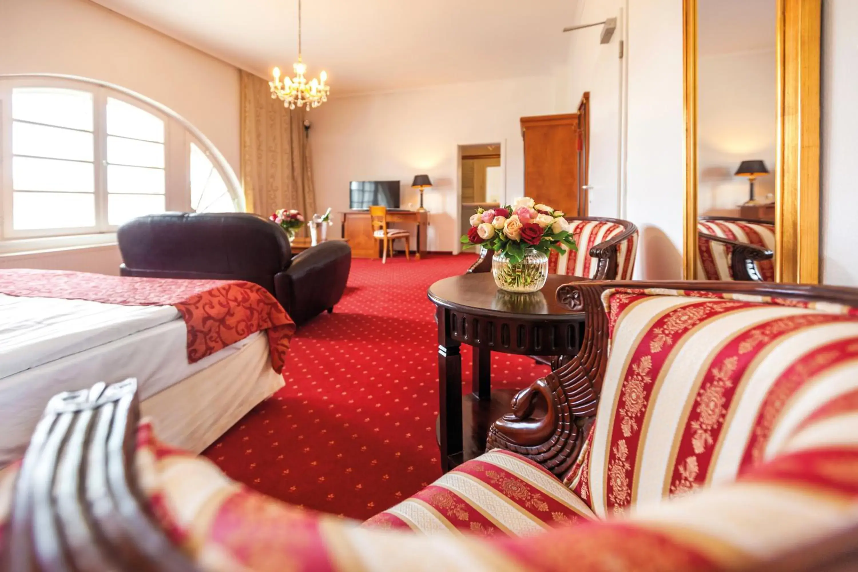 Photo of the whole room, Seating Area in Hotel Prinzenpalais Bad Doberan