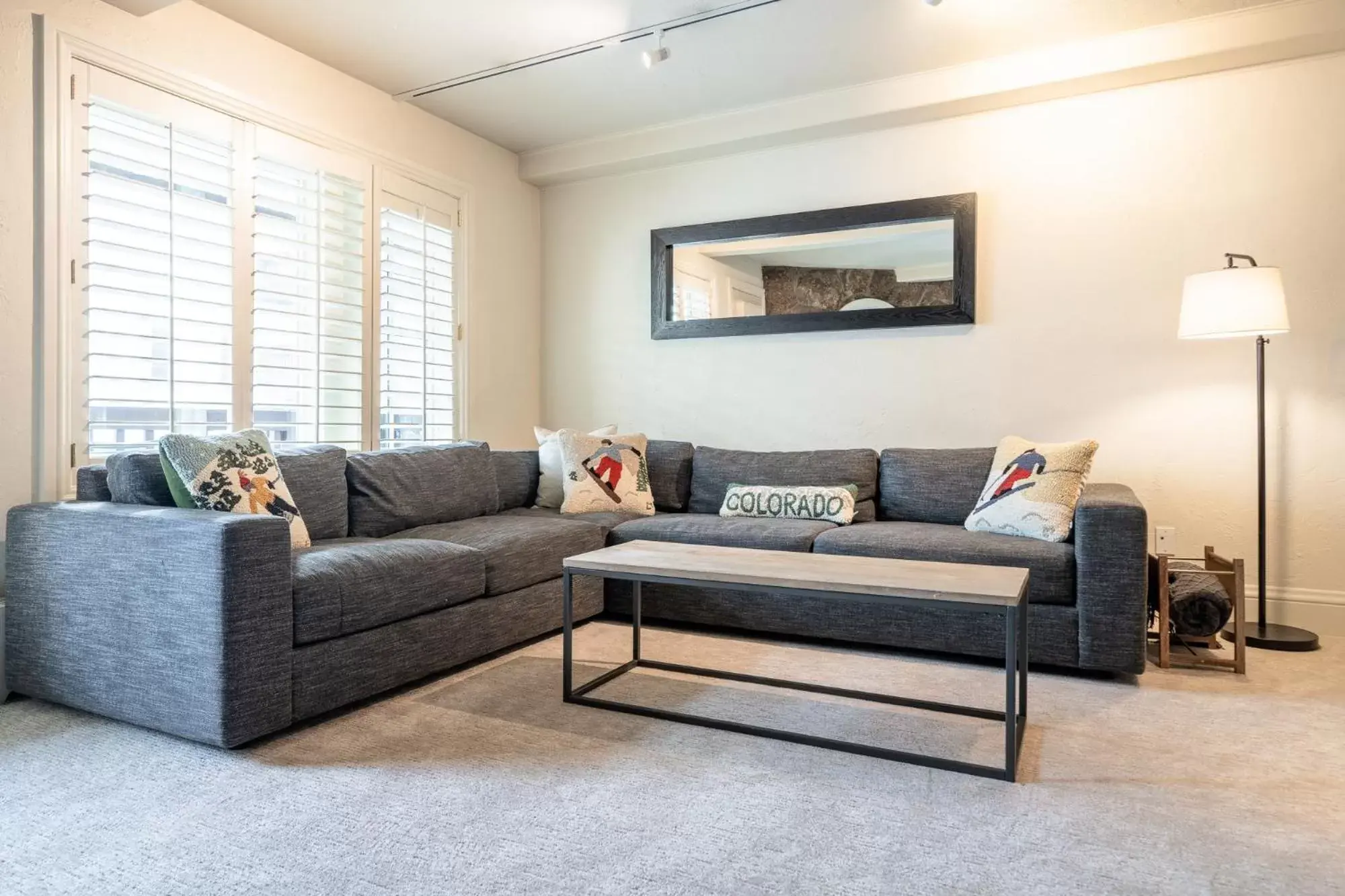 Living room, Seating Area in Lodge at Vail Condominiums