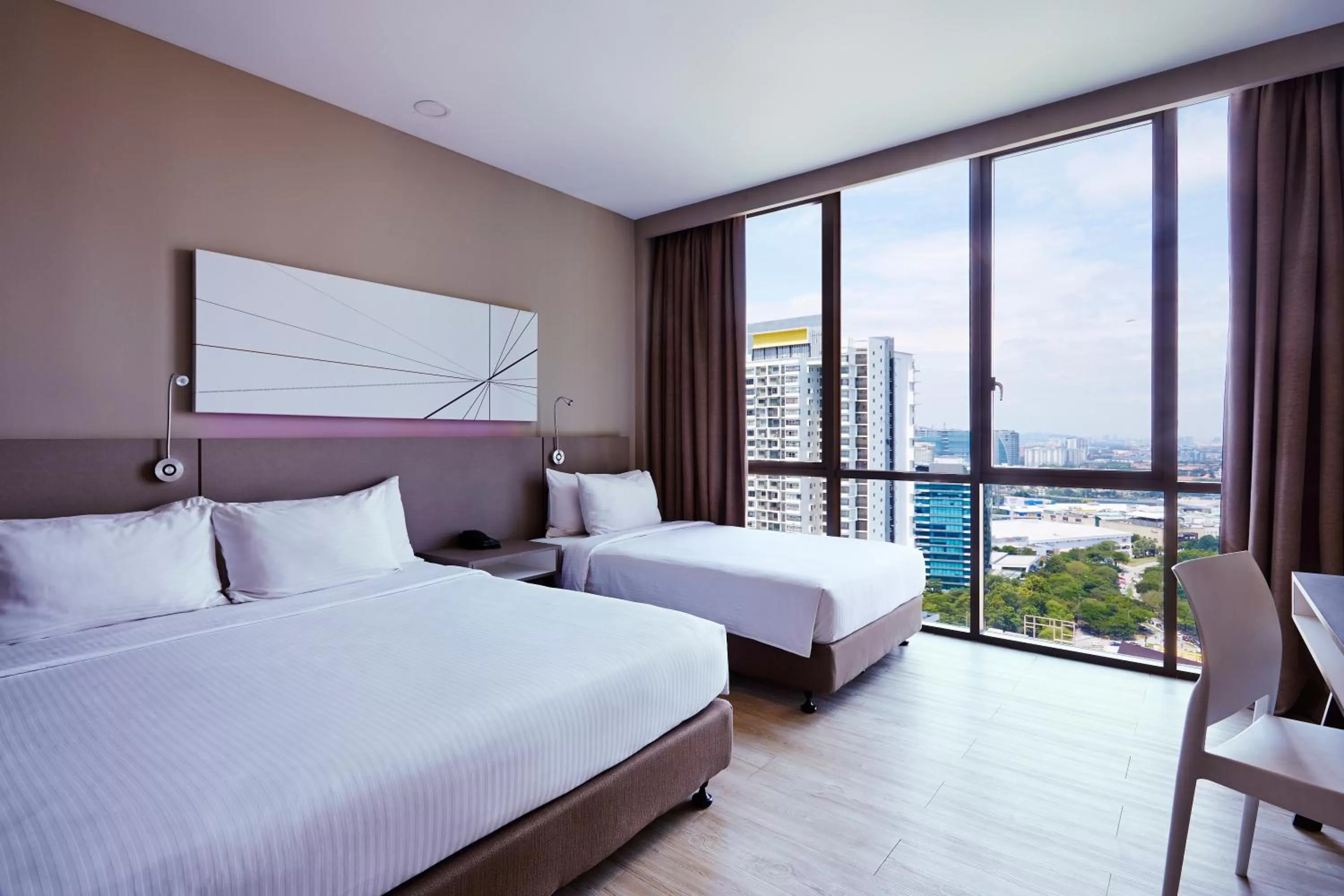 Bedroom, Bed in Qliq Damansara Hotel