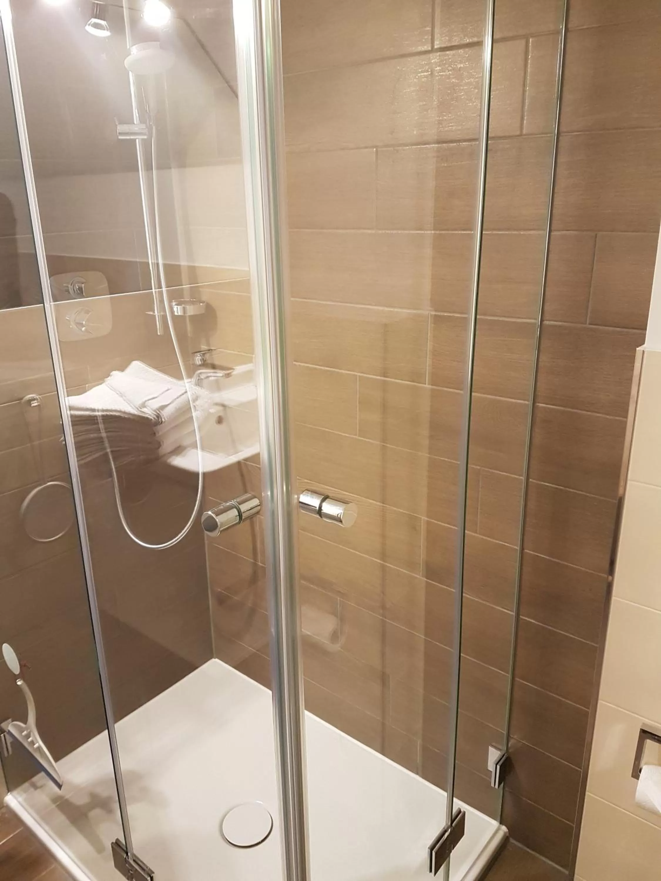 Shower in Hotel Rosenhof