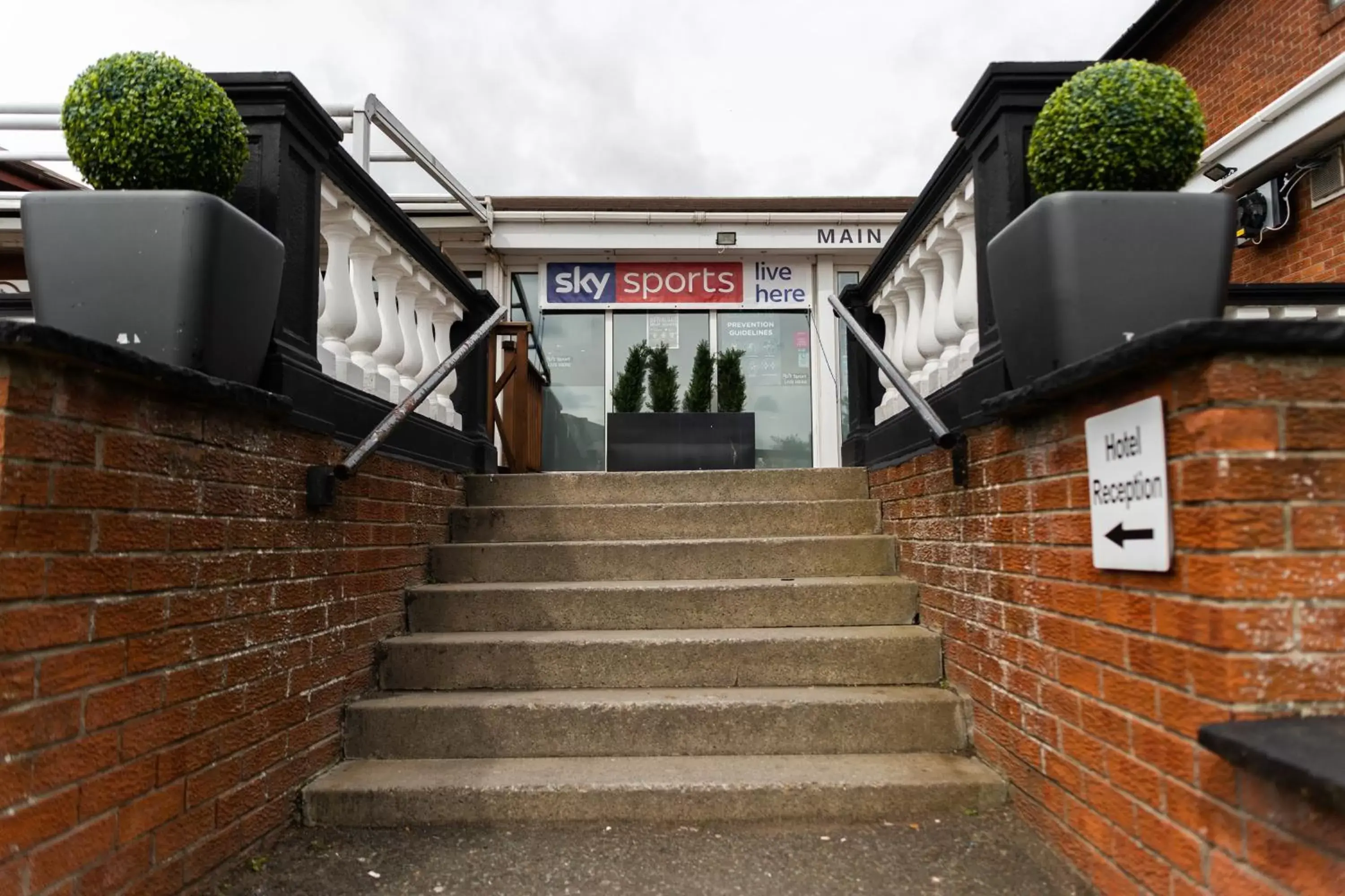 Property building in Livingston Lodge Hotel