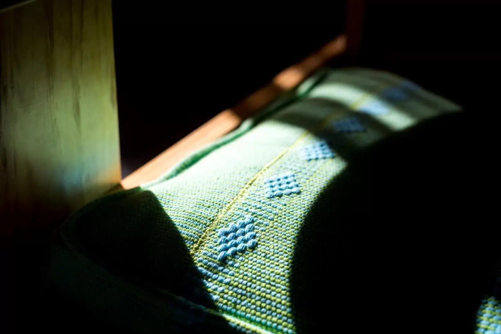 Decorative detail, Bed in Hotel con Corazón