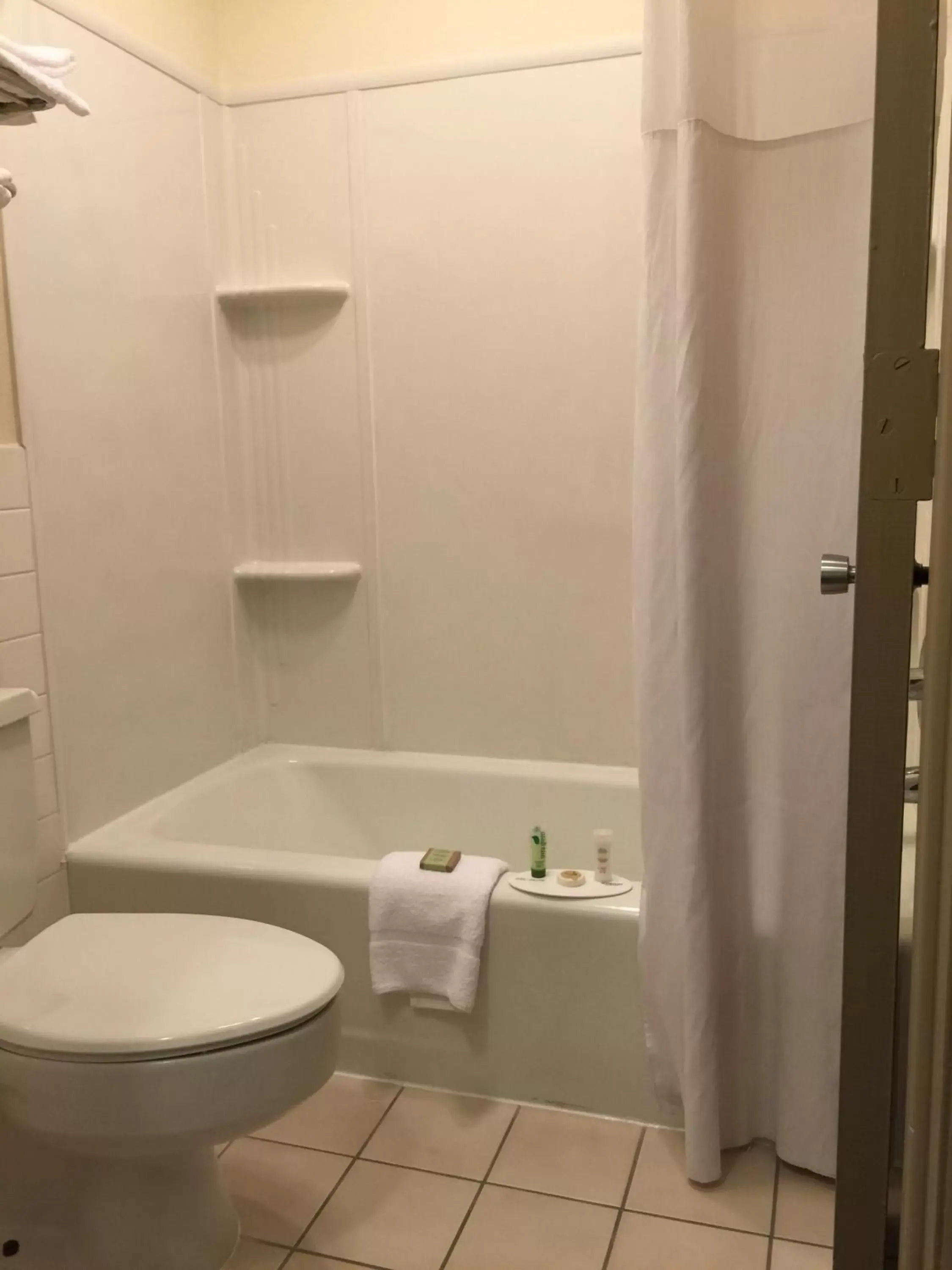 Toilet, Bathroom in Super 8 by Wyndham Junction City