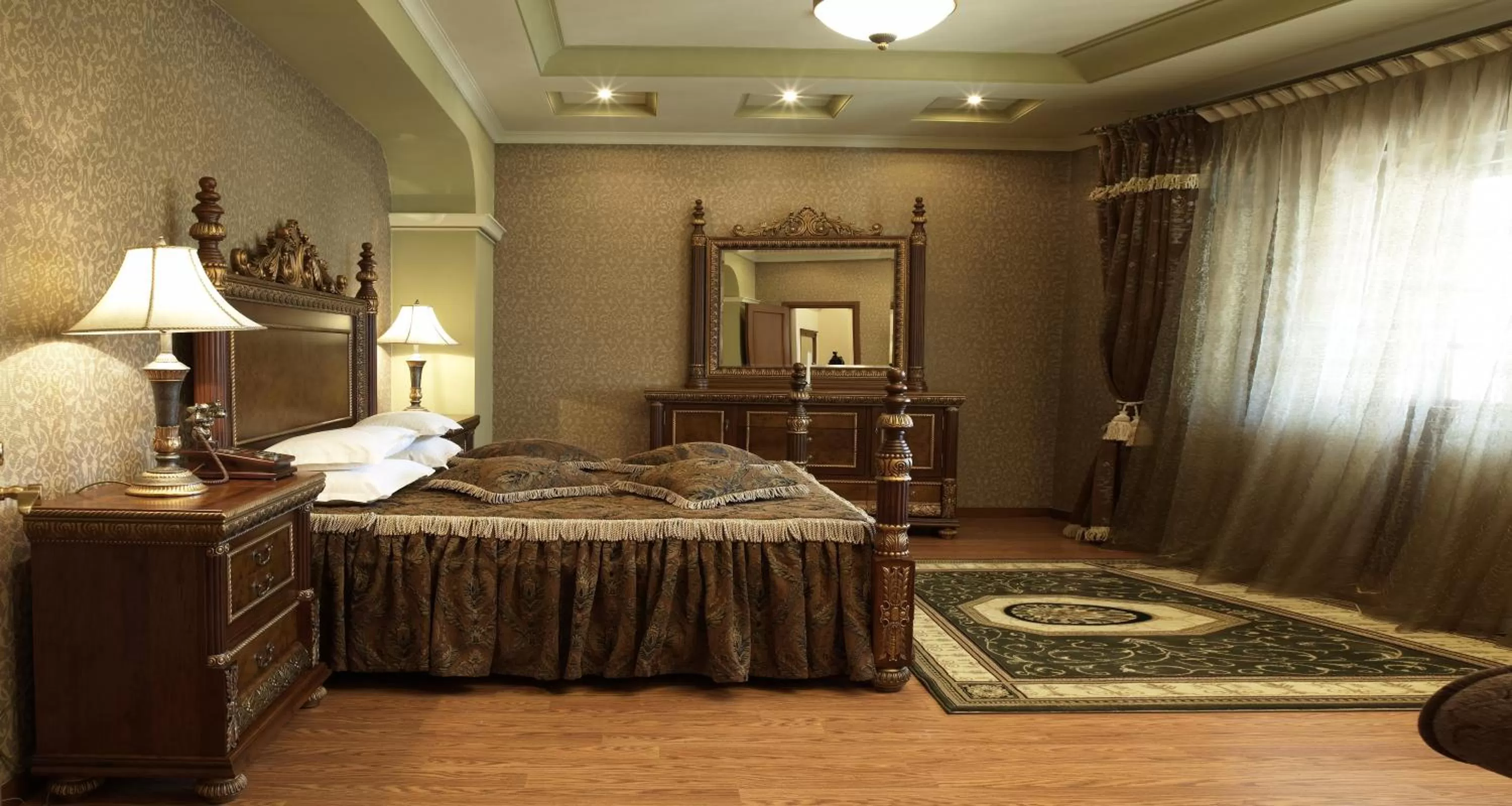 Day, Bed in Park Hotel Kokshetau