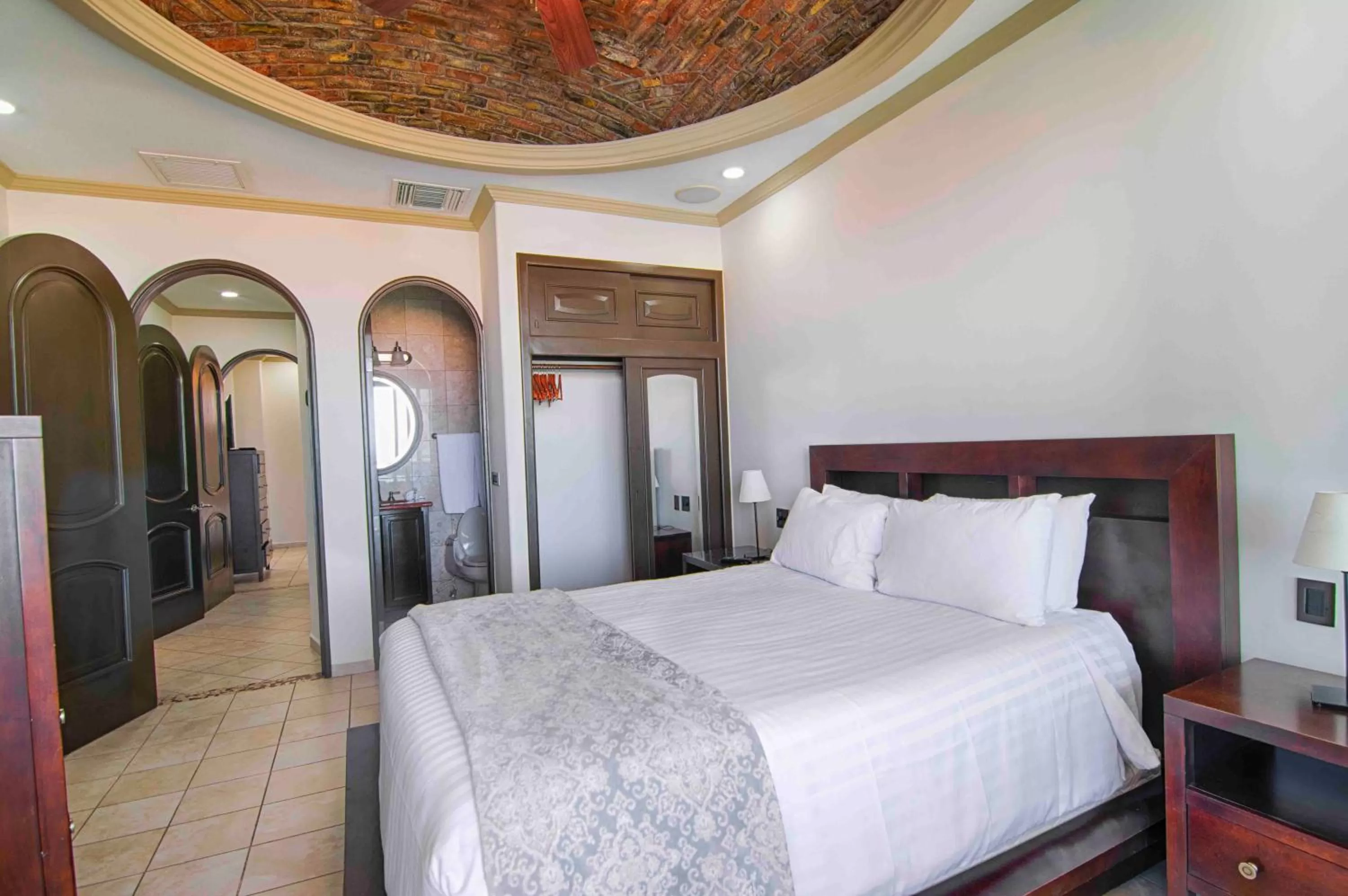 Bed in Esmeralda Beach Resort