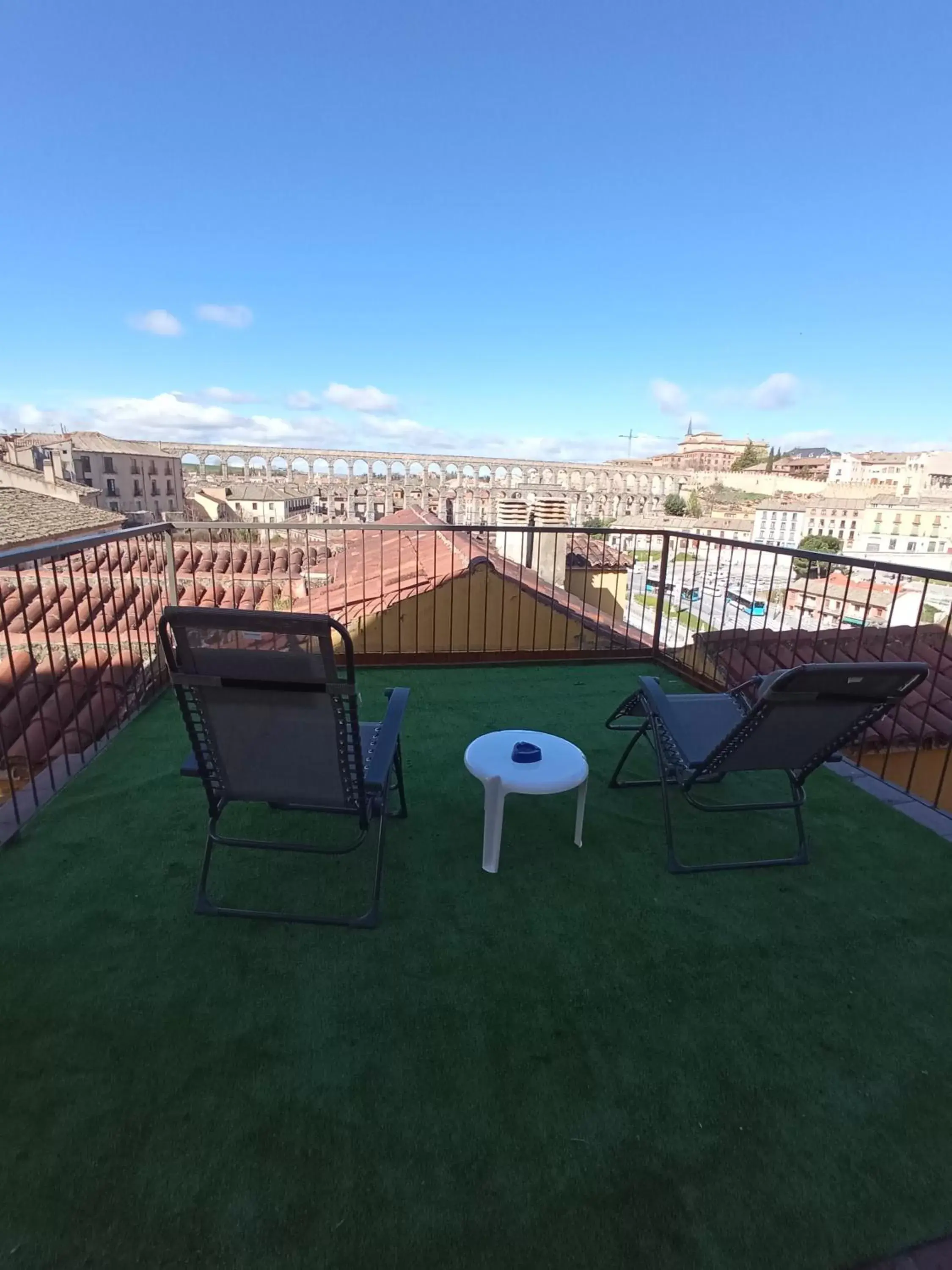 Balcony/Terrace in Hotel ELE Acueducto