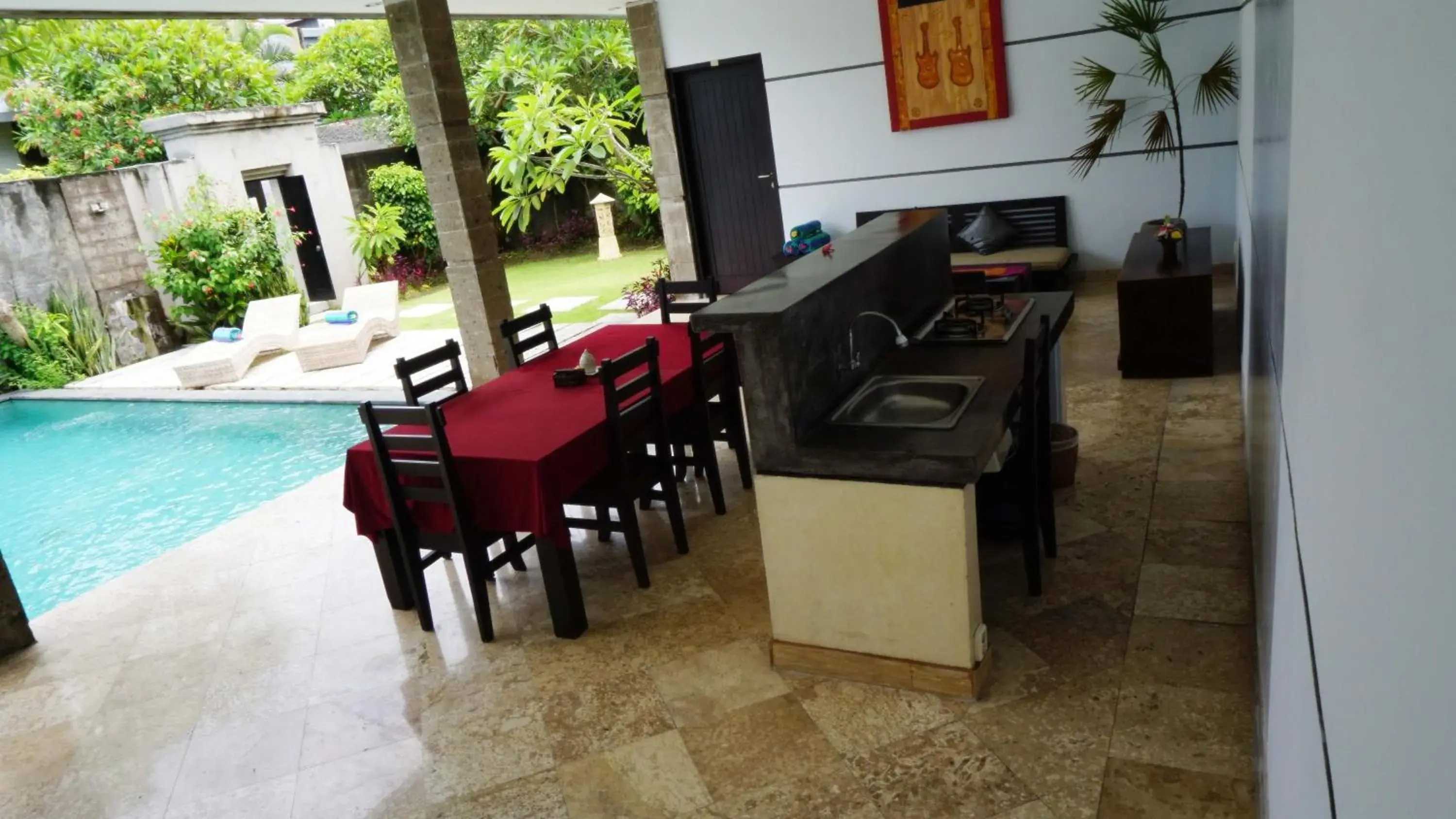 Area and facilities, Restaurant/Places to Eat in Bali Merita Villa