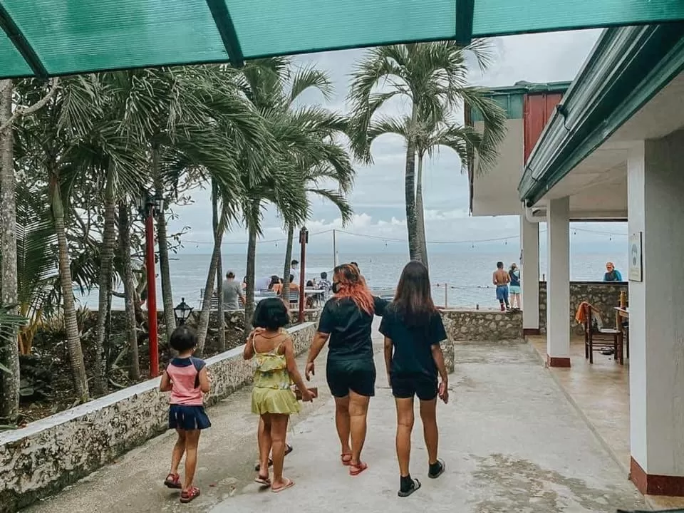 Dining area in Marina Village