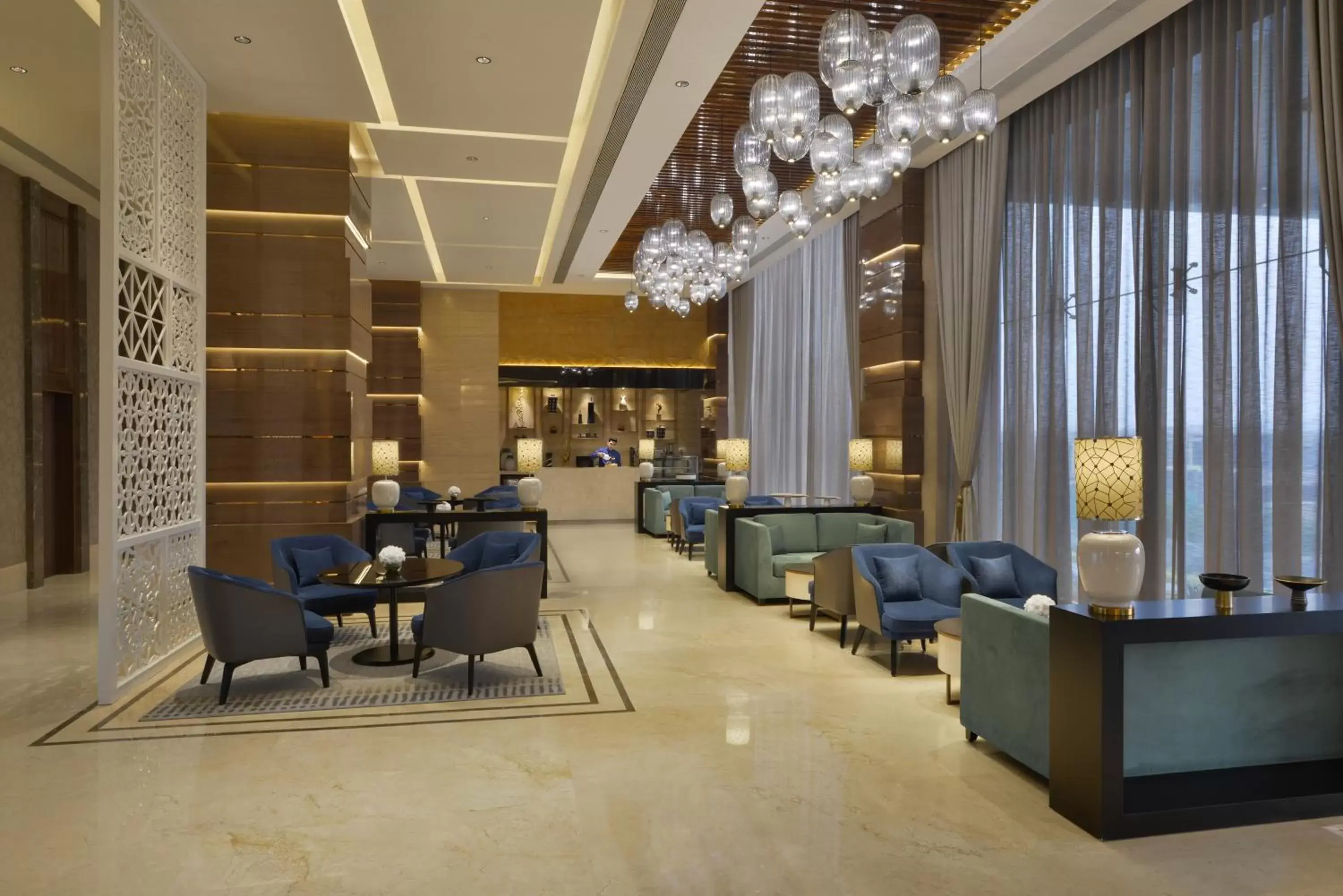 Lounge or bar in Taj Skyline Ahmedabad Lounge or bar in Taj Skyline Ahmedabad