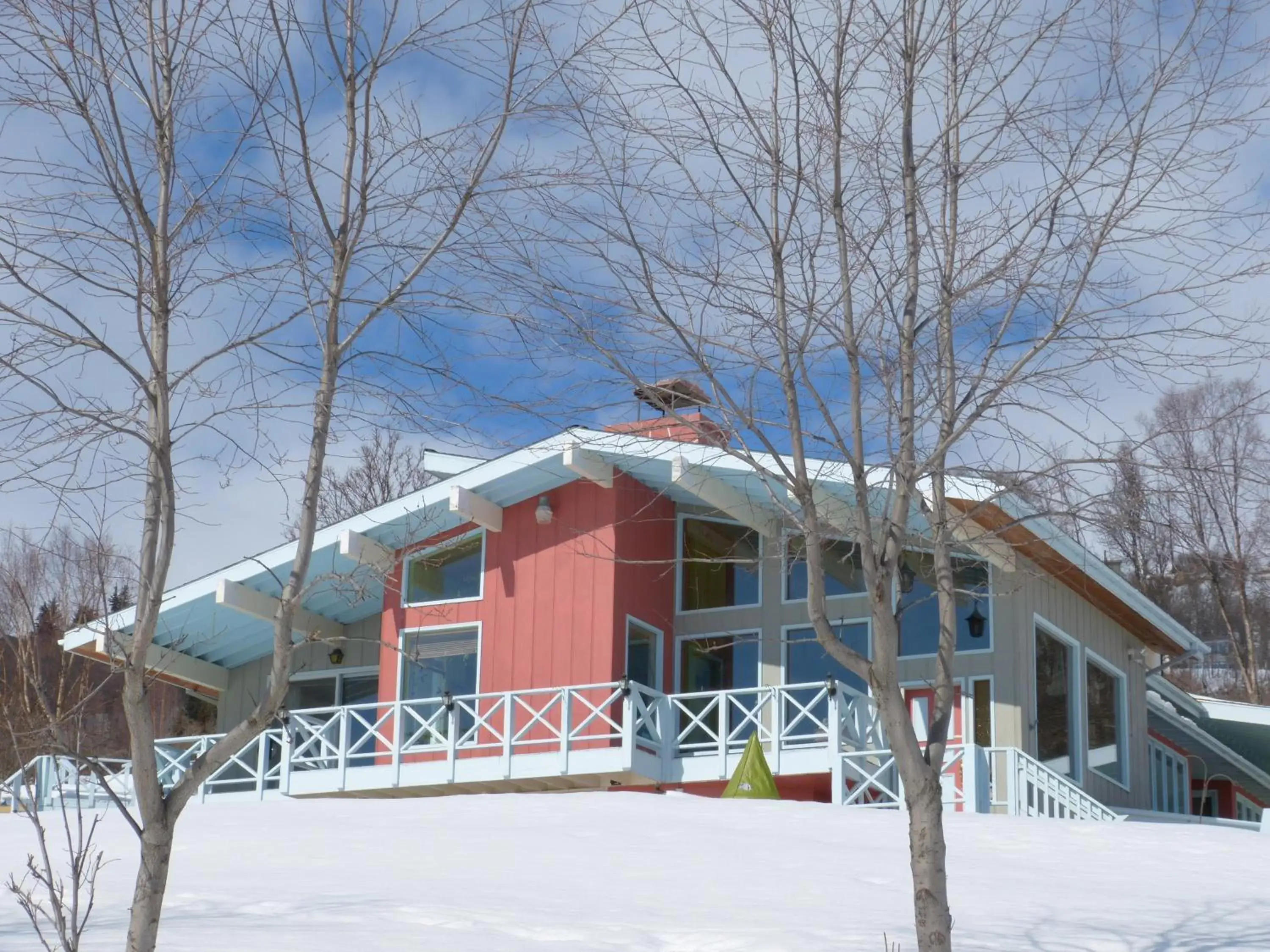 Facade/entrance, Winter in Halcyon Heights B&B/Inn