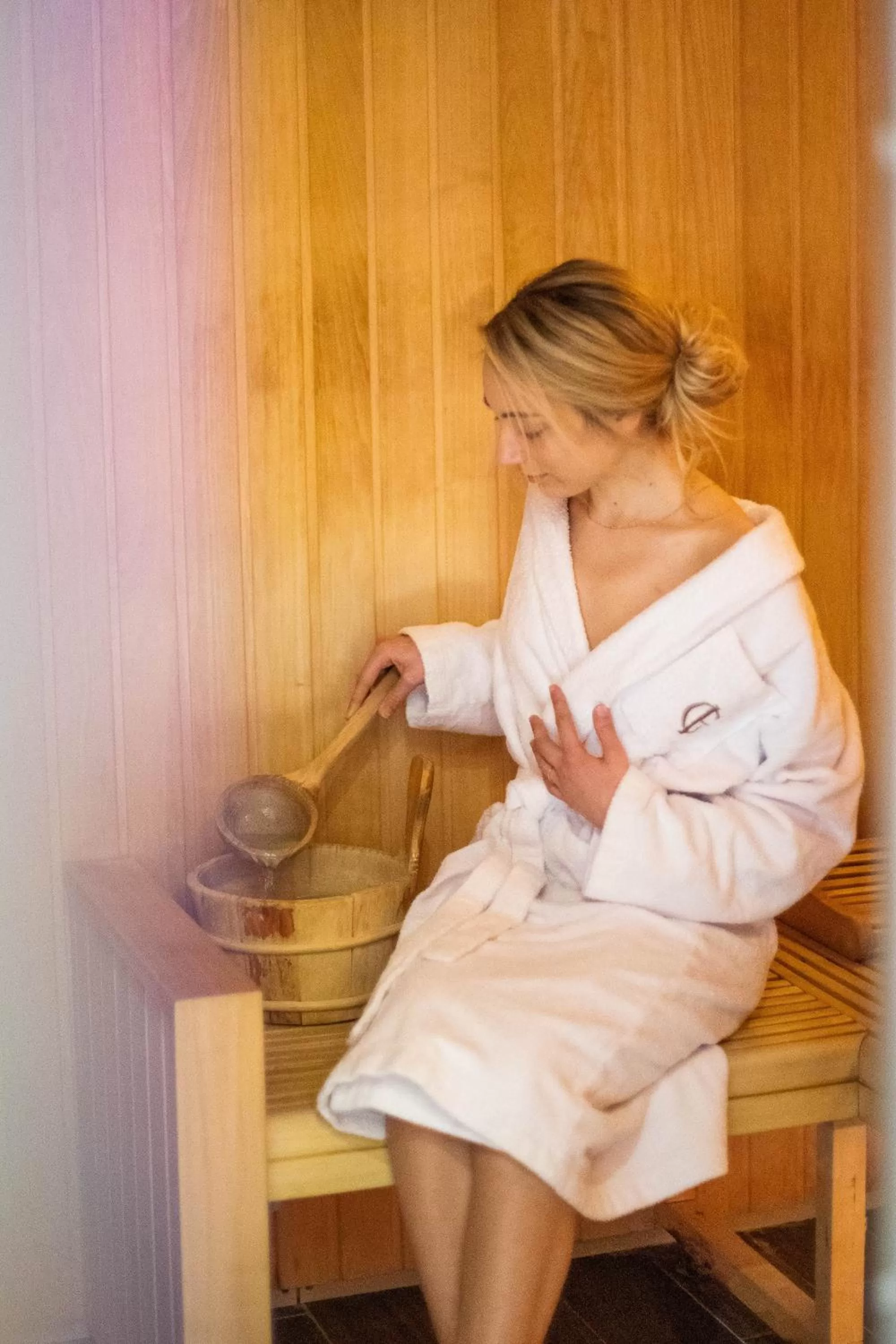 Sauna in Le Grand Hotel de Cabourg - MGallery Collection