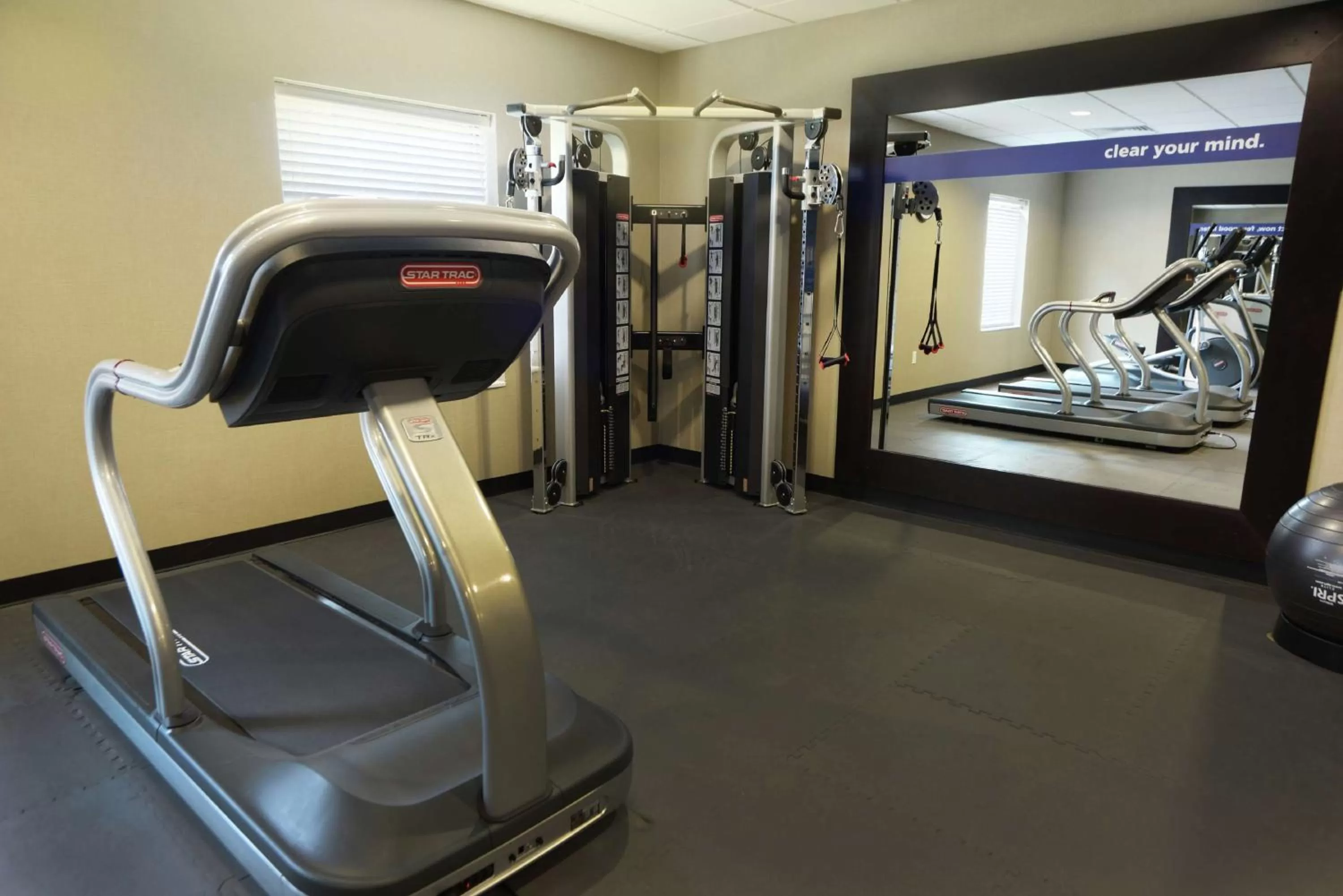 Fitness centre/facilities in Hampton Inn & Suites Ponca City
