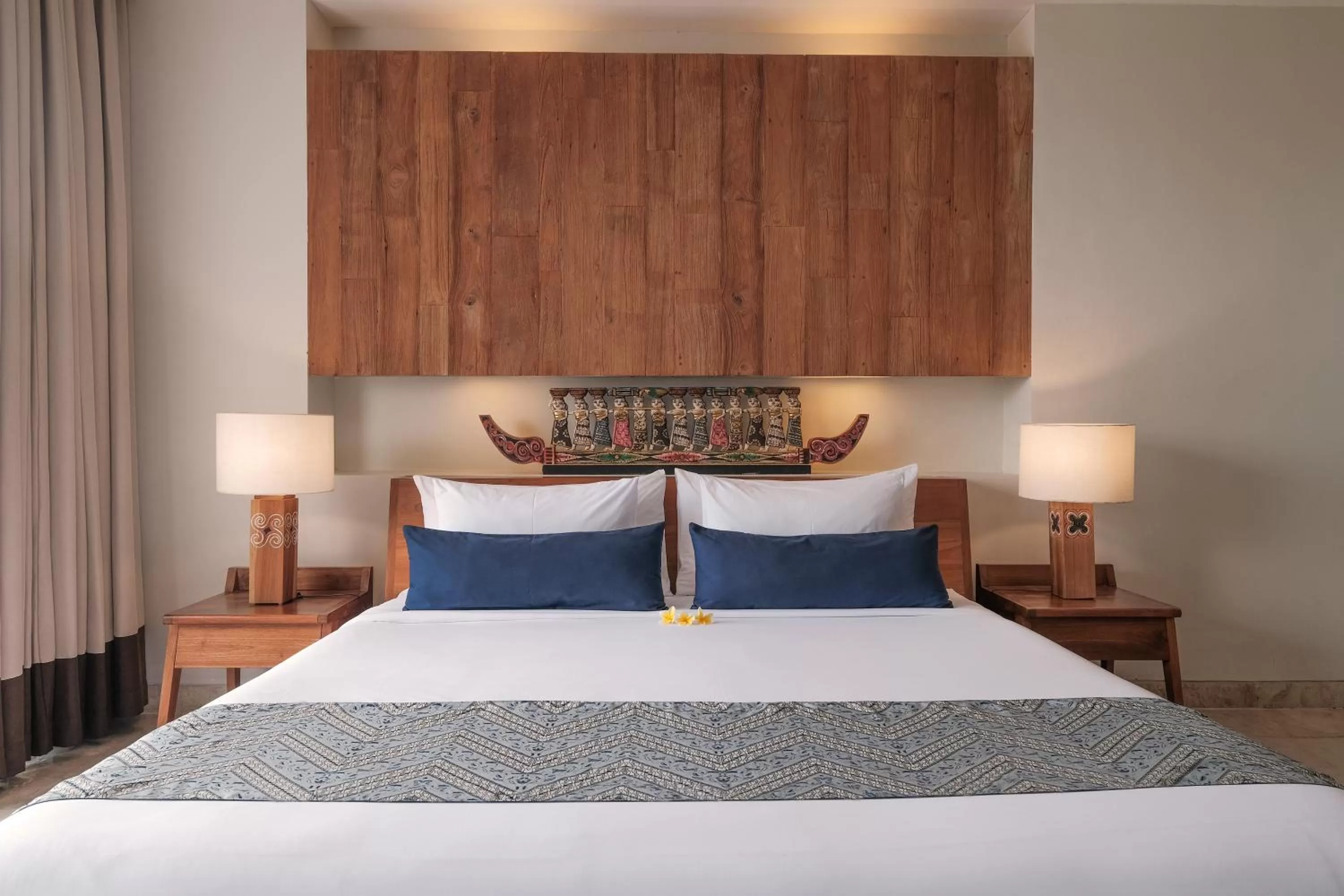 Bed in Puri Sebali Resort